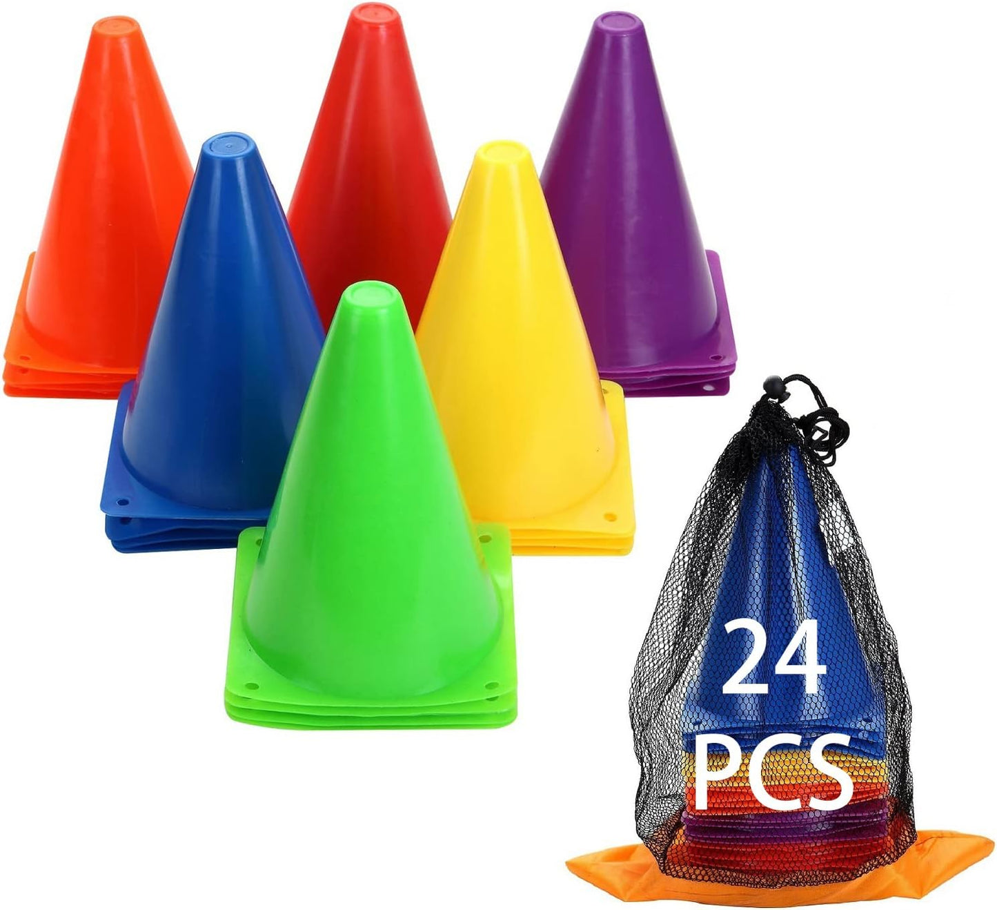 Cones Sports Soccer Flexible Cone Sets 90