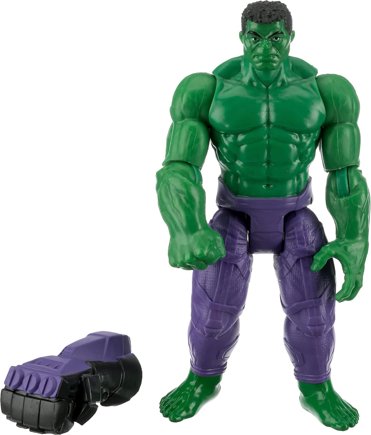 Avengers Marvel Mech Strike 6-inch Scale Action Figure Toy Hulk with Compatible Mech Battle Accessory 65
