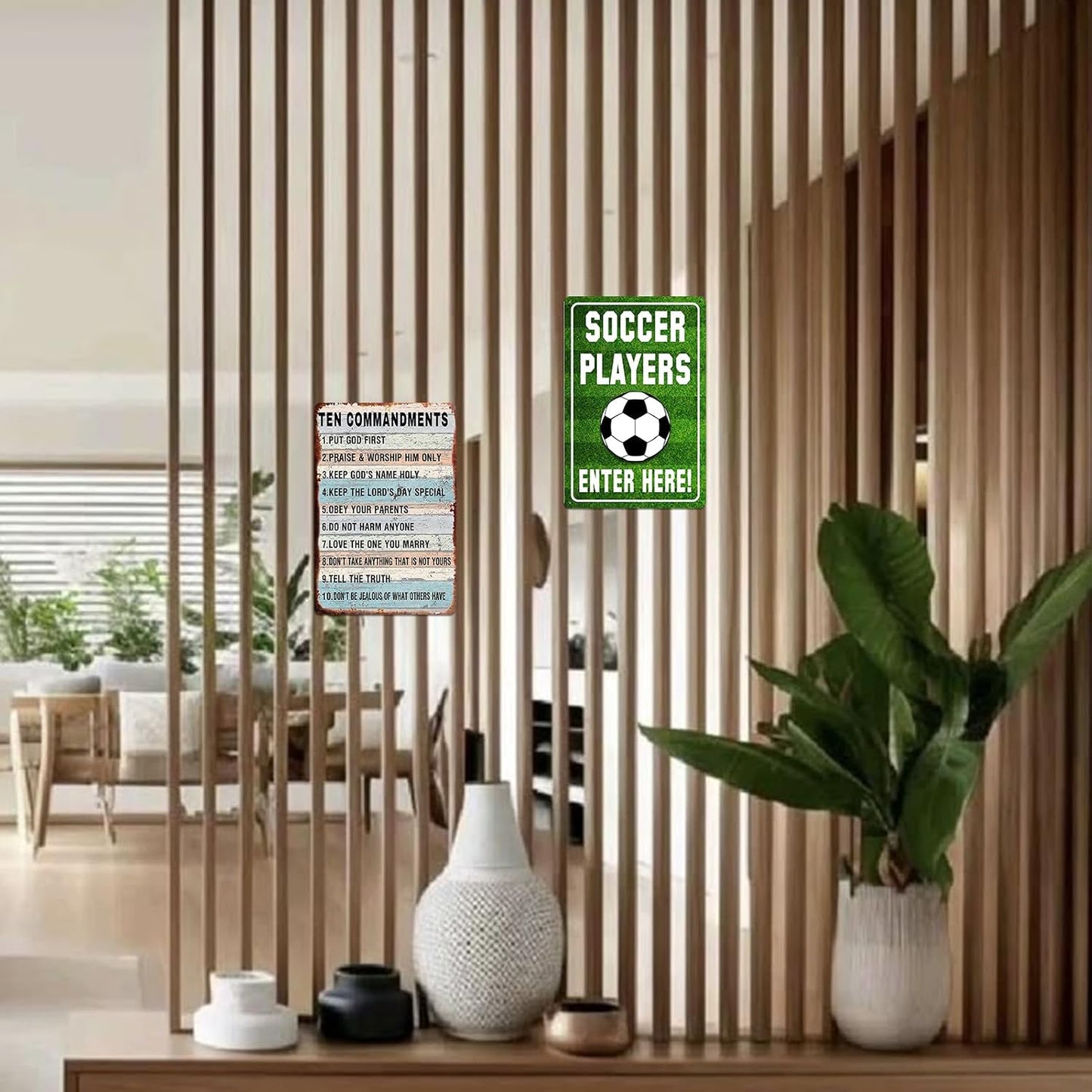 Soccer Decor For Boys Room Soccer Sign Soccer Player Metal Wall Hooks Dad Signs Children Soccer Door Soccer Decorations For Bedroom Soccer Players Enter Here Signs Soccer Players Only Sign 8x12 Inch BST202