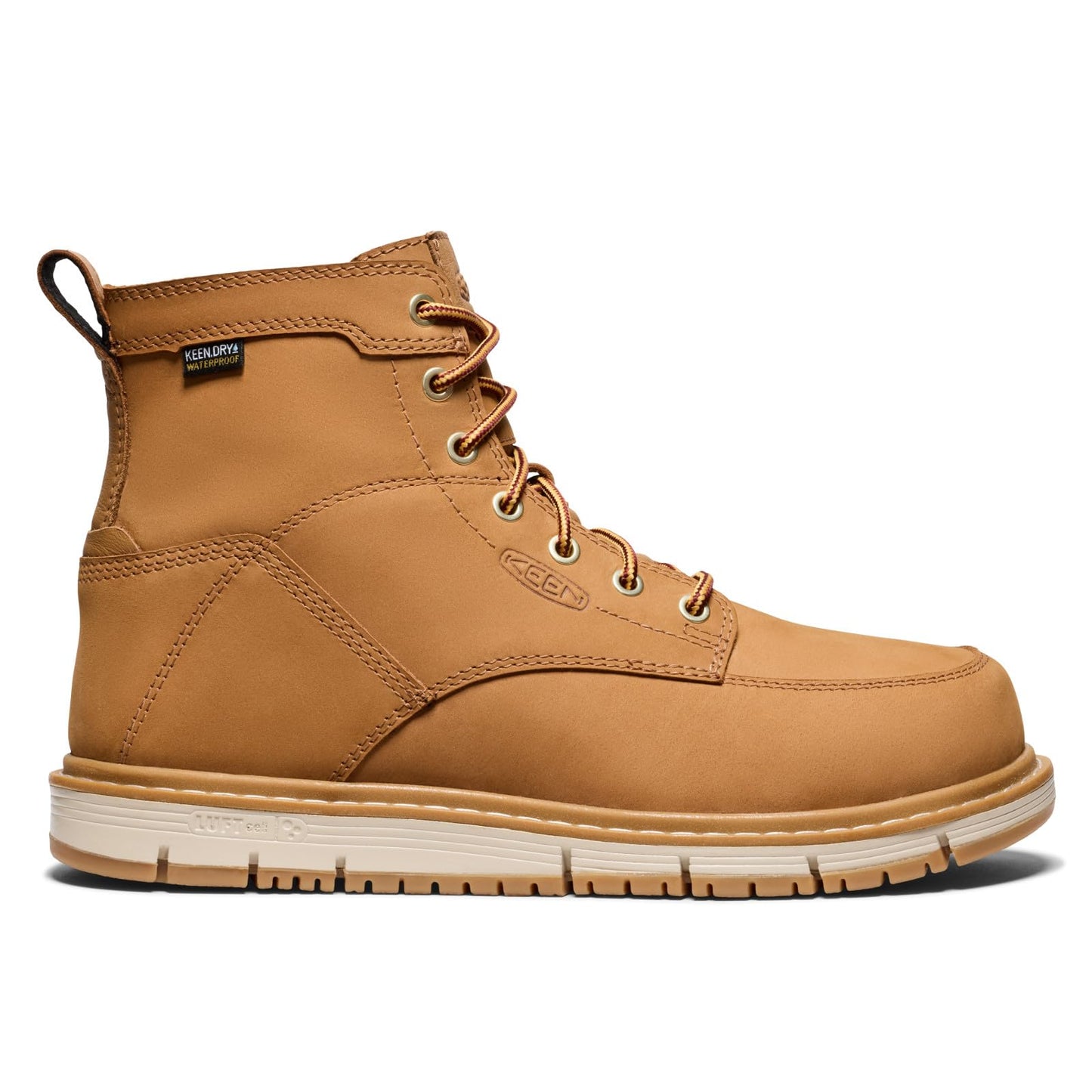KEEN Utility Men's San Jose 6" Soft Toe Waterproof Wedge Work Boots DD1210