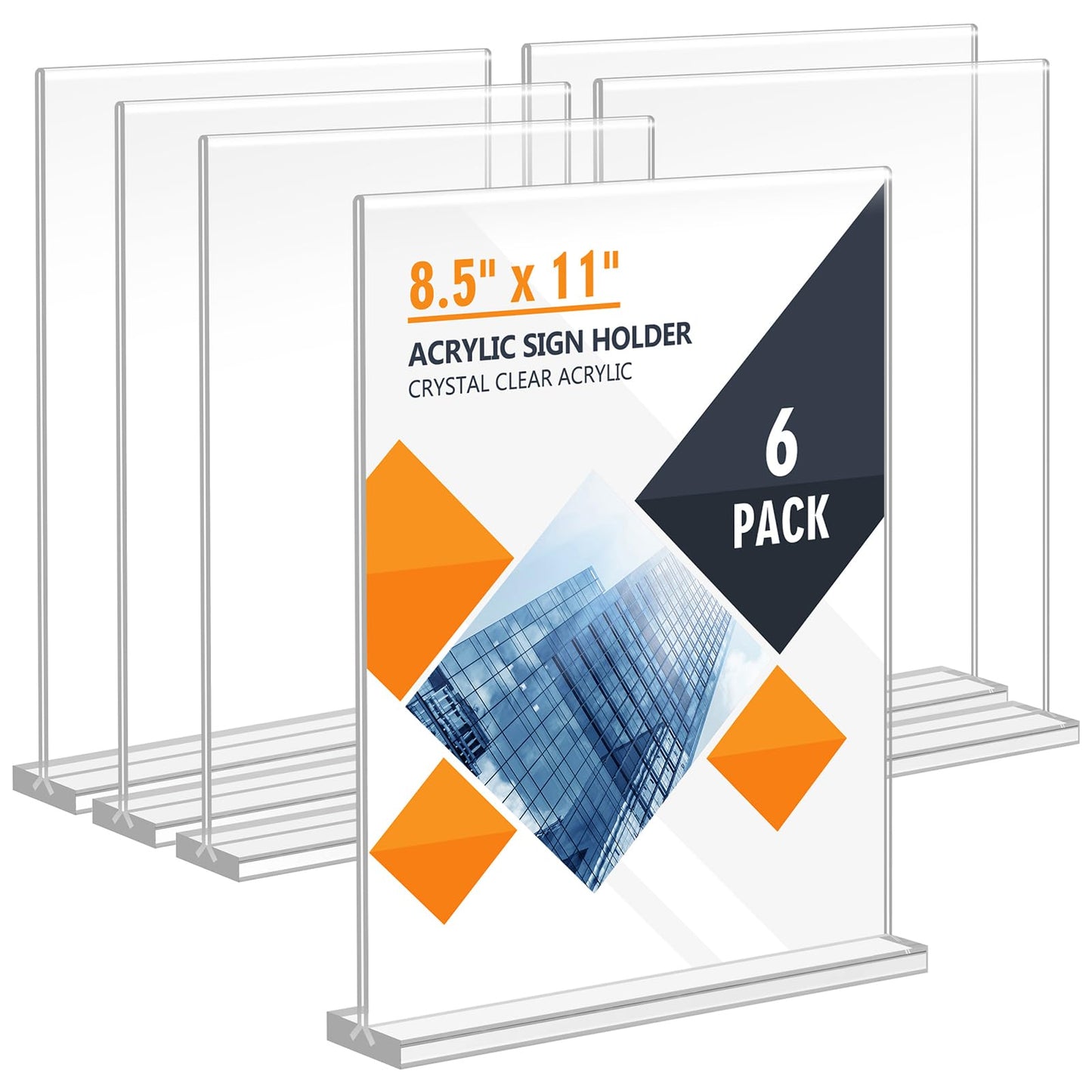 Enayplon Acrylic Sign Holder 8.5 x 11 RD4