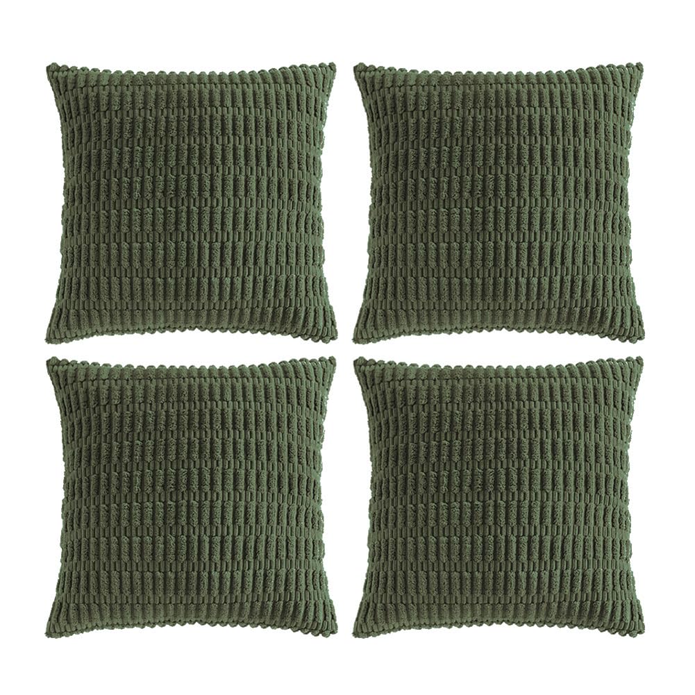 Fancy Homi 4 Packs Decorative Throw Pillow Covers for Living Room Couch Bed, Modern Farmhouse Boho Home Décor Accent Cushion Case, 26" x 26", Peach BST220