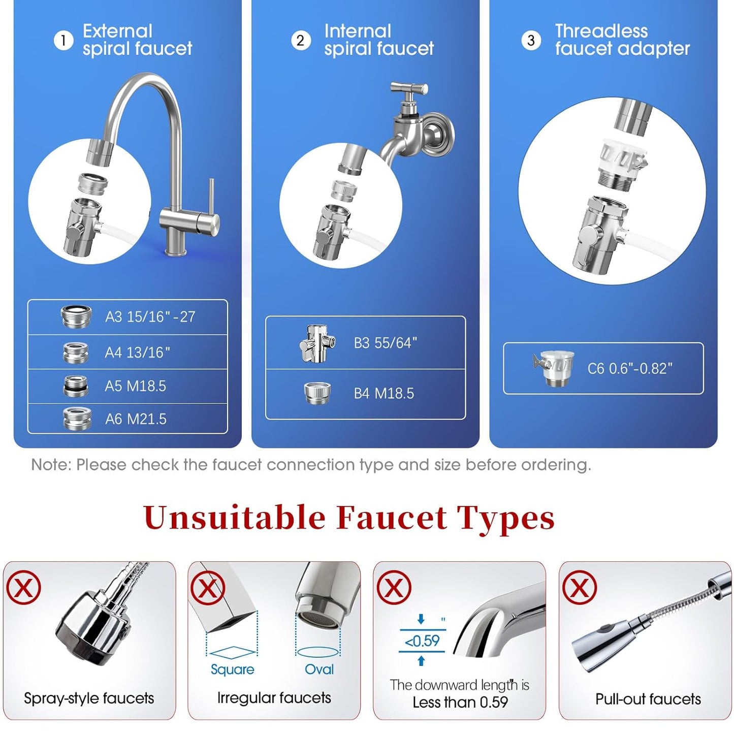 OEMIRY Countertop Water Filtration System OM-CF04 38