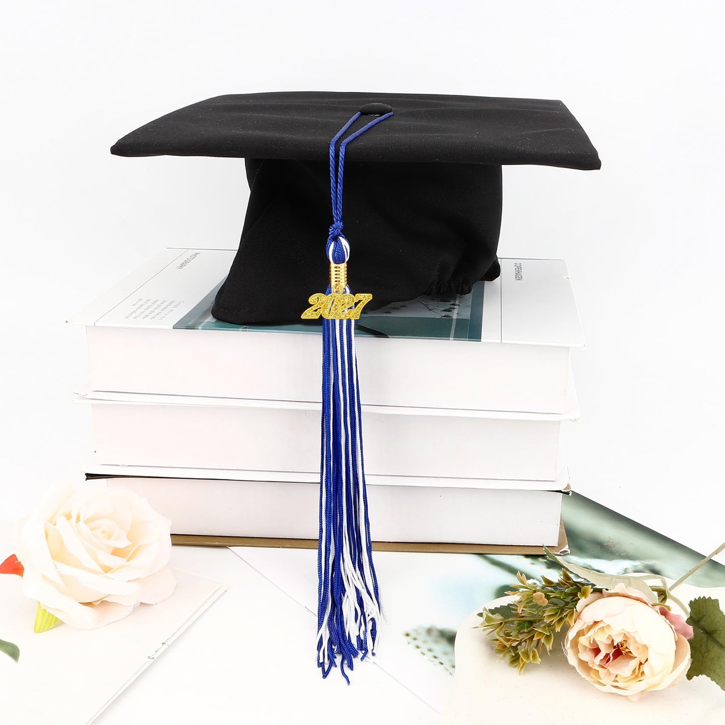 2026 Tassel Graduation, Black and Gold Graduation Tassel, 2026 Graduations Cap Tassels, Gradutate Cap Tassels with 2026 Year Gold Charms for Grad Cap Hat Ceremonies Memorial Graduations Decorations BST220