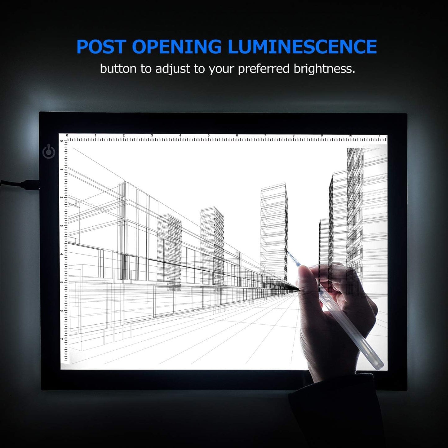 LitEnergy A4 LED Copy Board Light Tracing Box RD12
