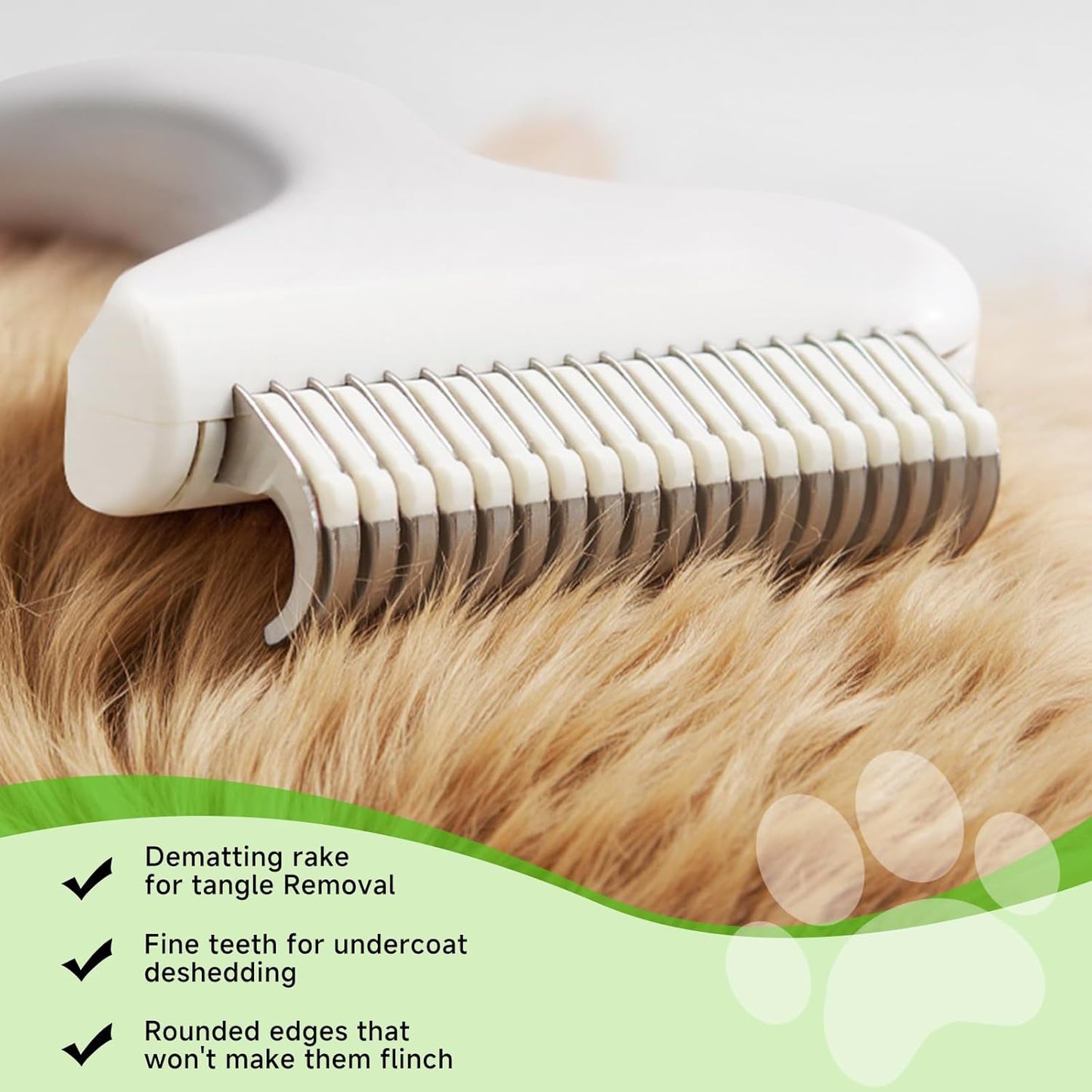 3-in-1 Pet Steam Brush Set for Dogs & Cats, Grooming Comb with Spray, Defur Tool N25