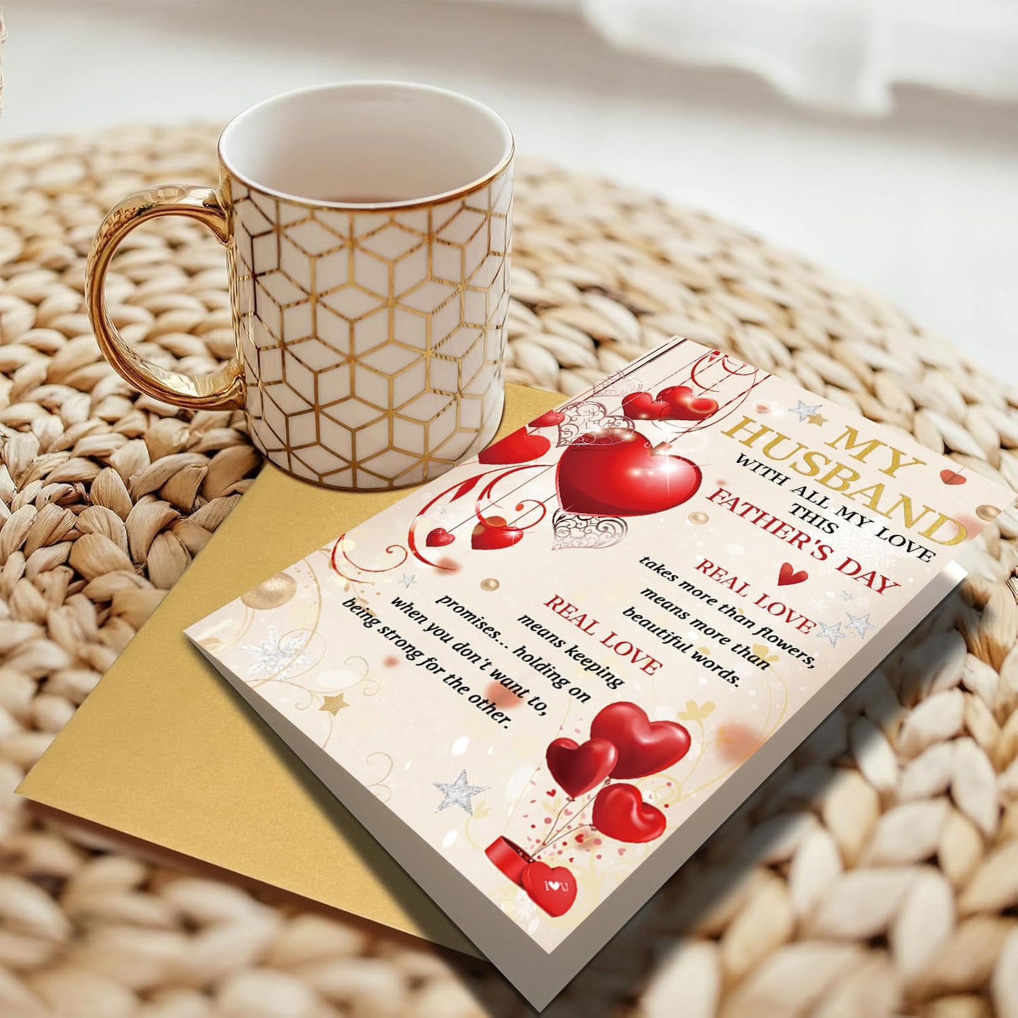 Funny Fathers Day Card for Dad Daddy Bonus Dad, Cute Cards for Fathers Day, Father's Day Cards from Son Daughter, Father's Day Cards Gift For Men Him BST202