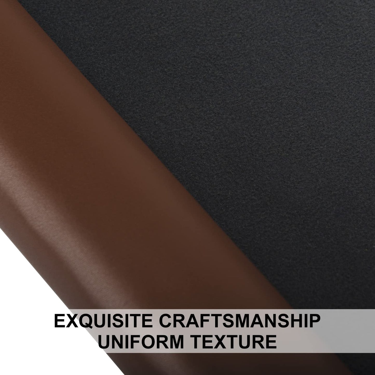 PU Fabric Material 1 Yard 54" x 36" Faux Synthetic Leather Sheets 1.2mm Thick Perfect for Upholstery, DIY Crafts, Hat Making, Hair Crafts Making, Sewing, Shoe Making (Gray) BST220