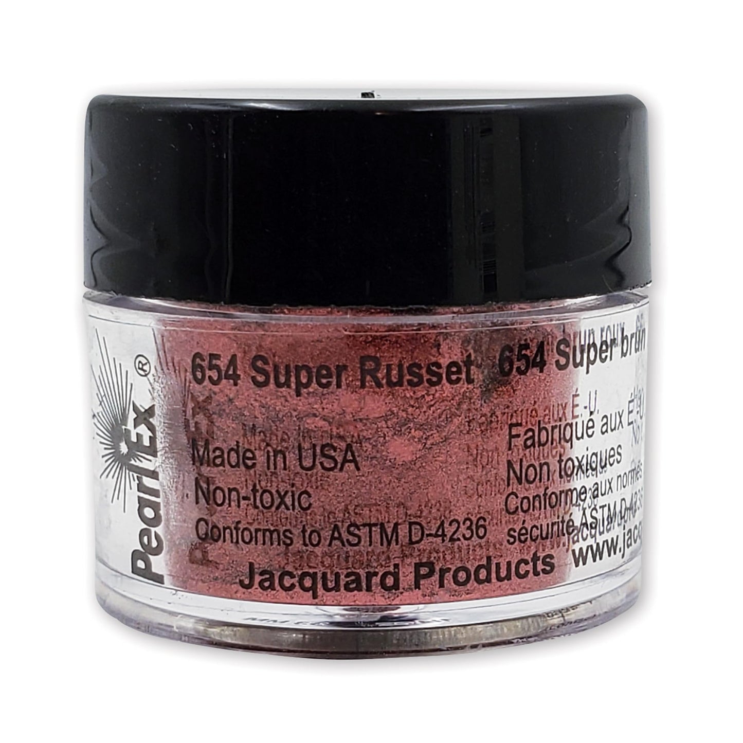 Jacquard Pearl Ex Pigment Powder 3 Grams Super Bronze - Loose Mica Powder for Epoxy Resin, Watercolors, Calligraphy Ink & Clay - Epoxy Pigment Powder - Epoxy Resin Color BST220