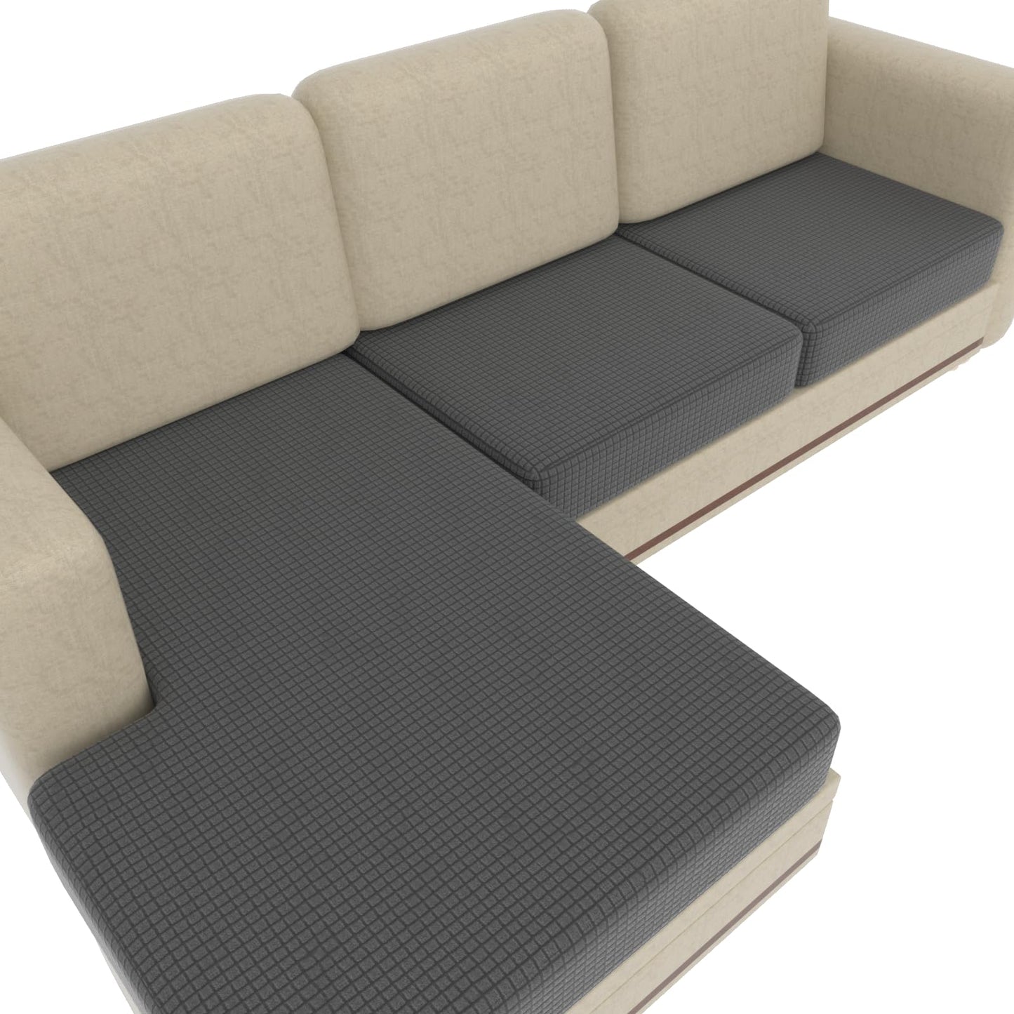 Stretch Couch Cushion Covers for Individual Sofa Seat Cushion,Washable Slipcover for Chair Loveseat Sofa,Furniture Protector Cushion Sofa Cover(Backrest or Seat) BST326H