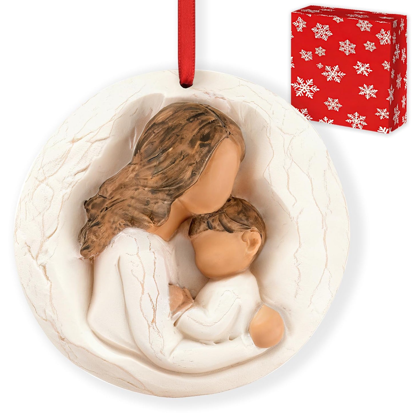 3D Christmas Ornament 2026 Wedding Gifts for Couple - Romantic Our First Christmas Married Engaged Ornament Bridal Shower Gift - Just Married Ornaments for Xmas Tree, Mr and Mrs Gifts for Newlyweds BST326H