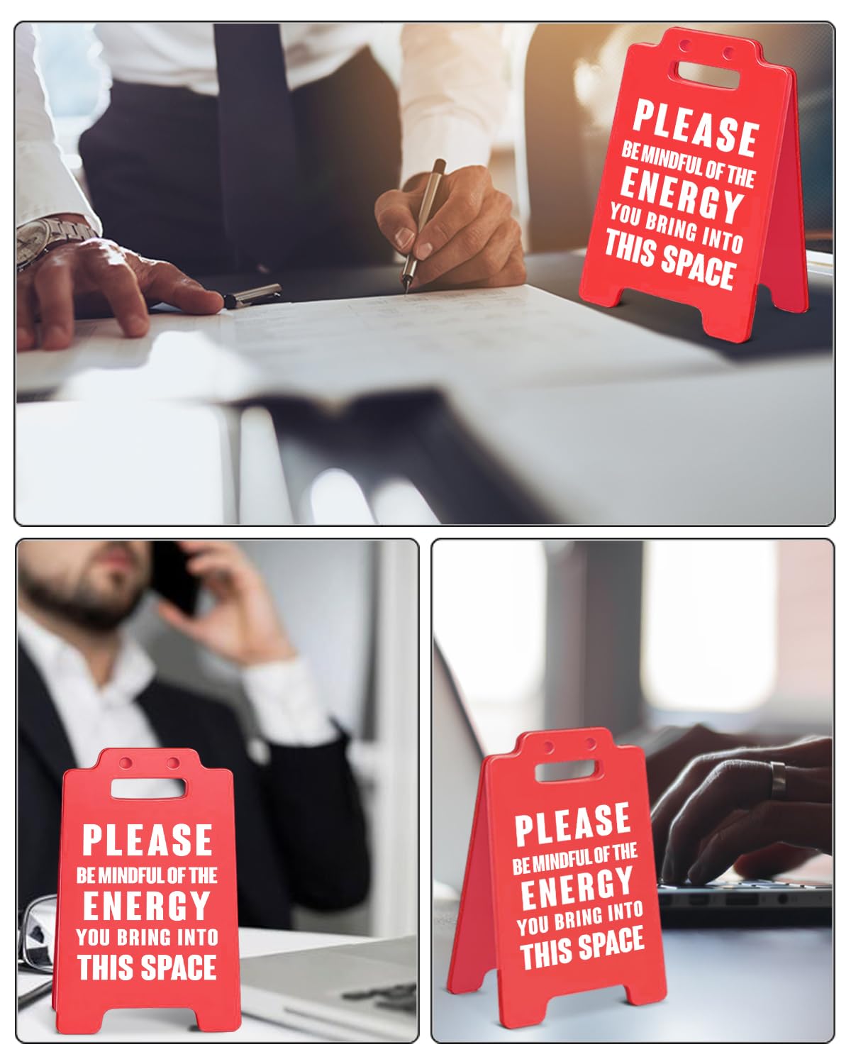 Funny Team Office Desk Decorative Sign If You See Me Talking to Myself We're Having a Team Meeting Desk Sign for Office Cubicle Decor BST202
