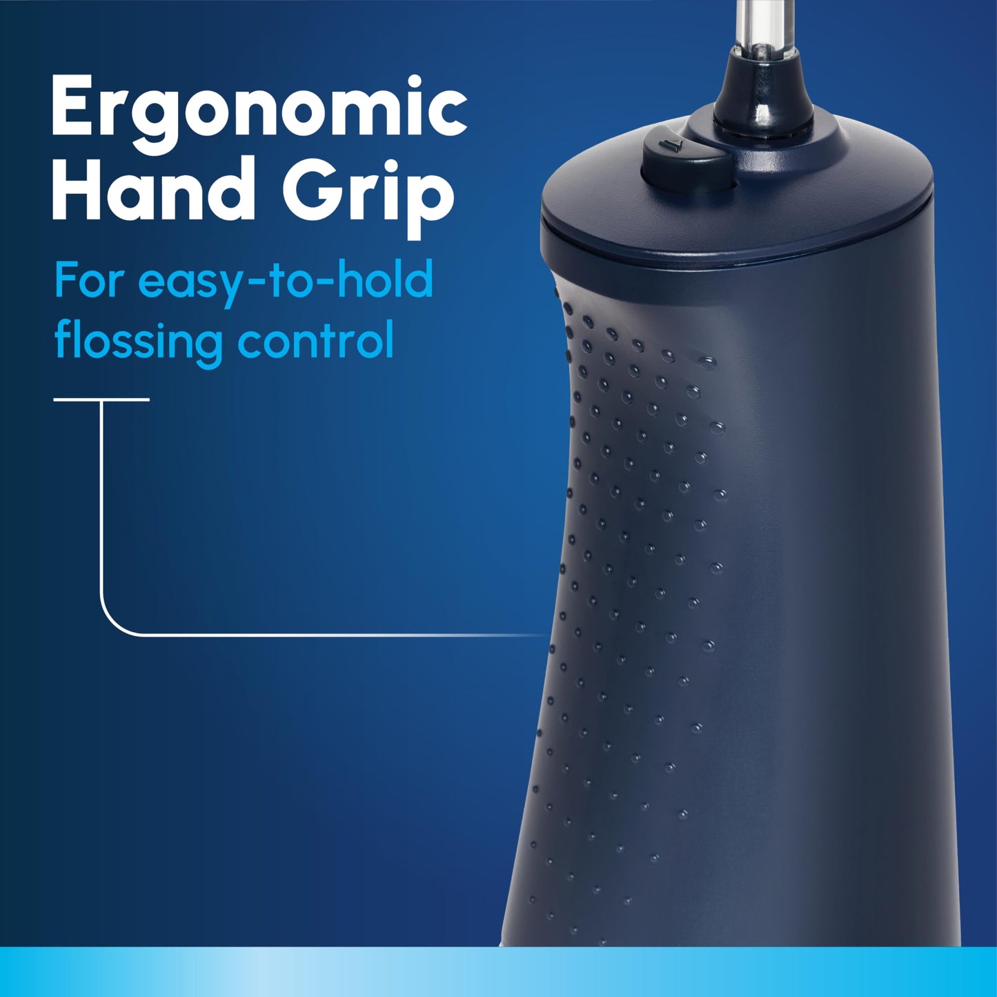 Waterpik Cordless Pulse 3100 Rechargeable Portable Water Flosser for Teeth, Gums, Braces Care and Travel with 2 Flossing Tips, Waterproof for Shower Use, ADA Accepted, WF-20 White, Amazon Exclusive DD1210