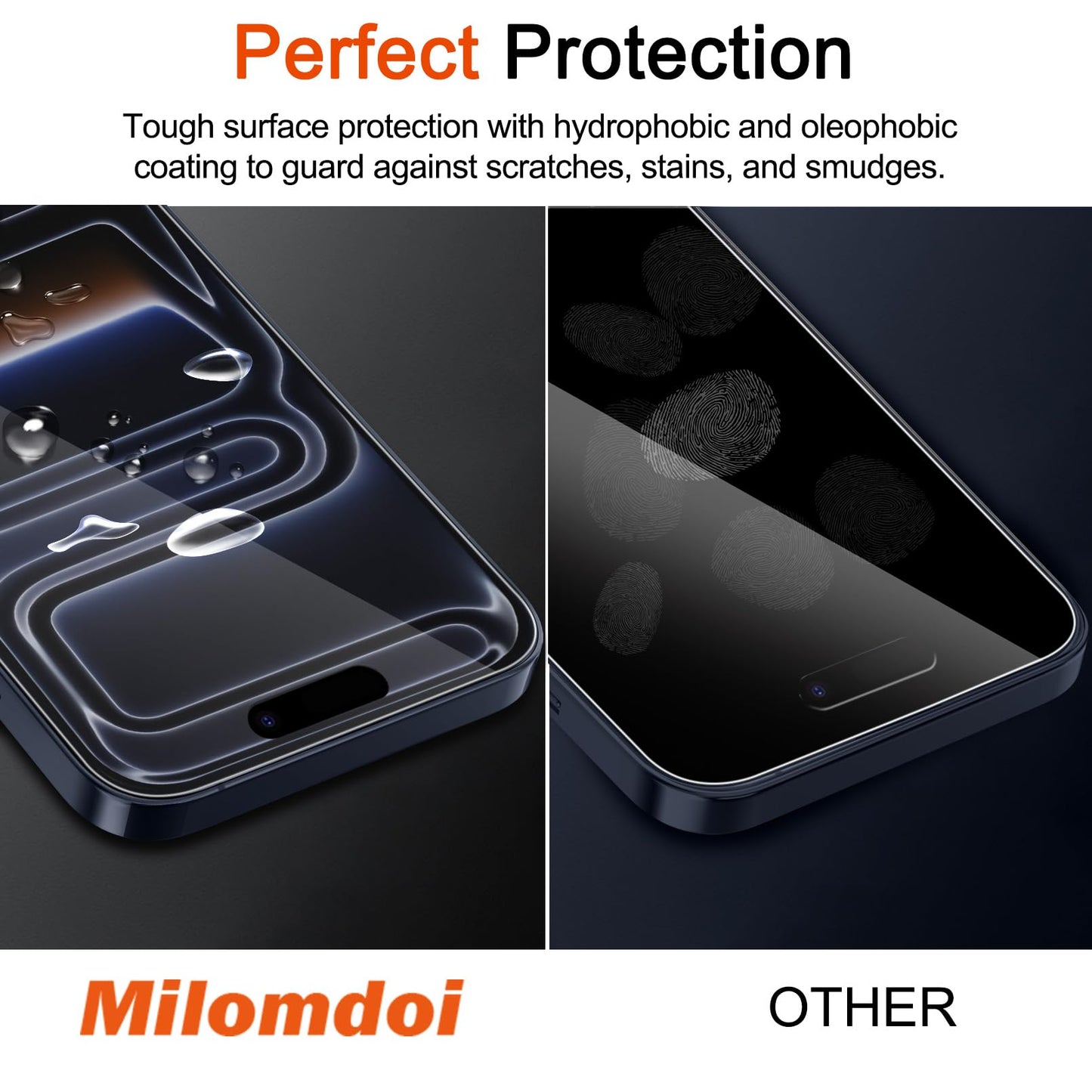 Milomdoi 6 in 1 Privacy Screen Protector for Samsung Galaxy Z Fold 7, 2 Pack Inside Anti-Spy Film with 2Pack Front Tempered Glass + 2 Pacs Camera Lens Protector Accessories WN420