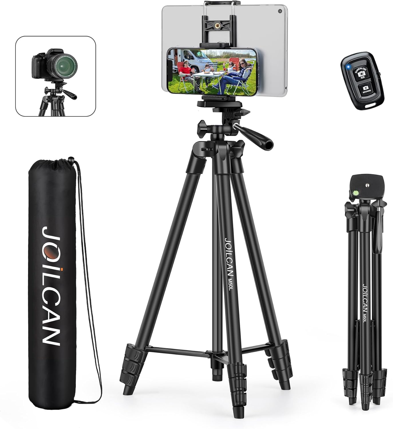 JOILCAN 67" Tripods Camera Tripod 43