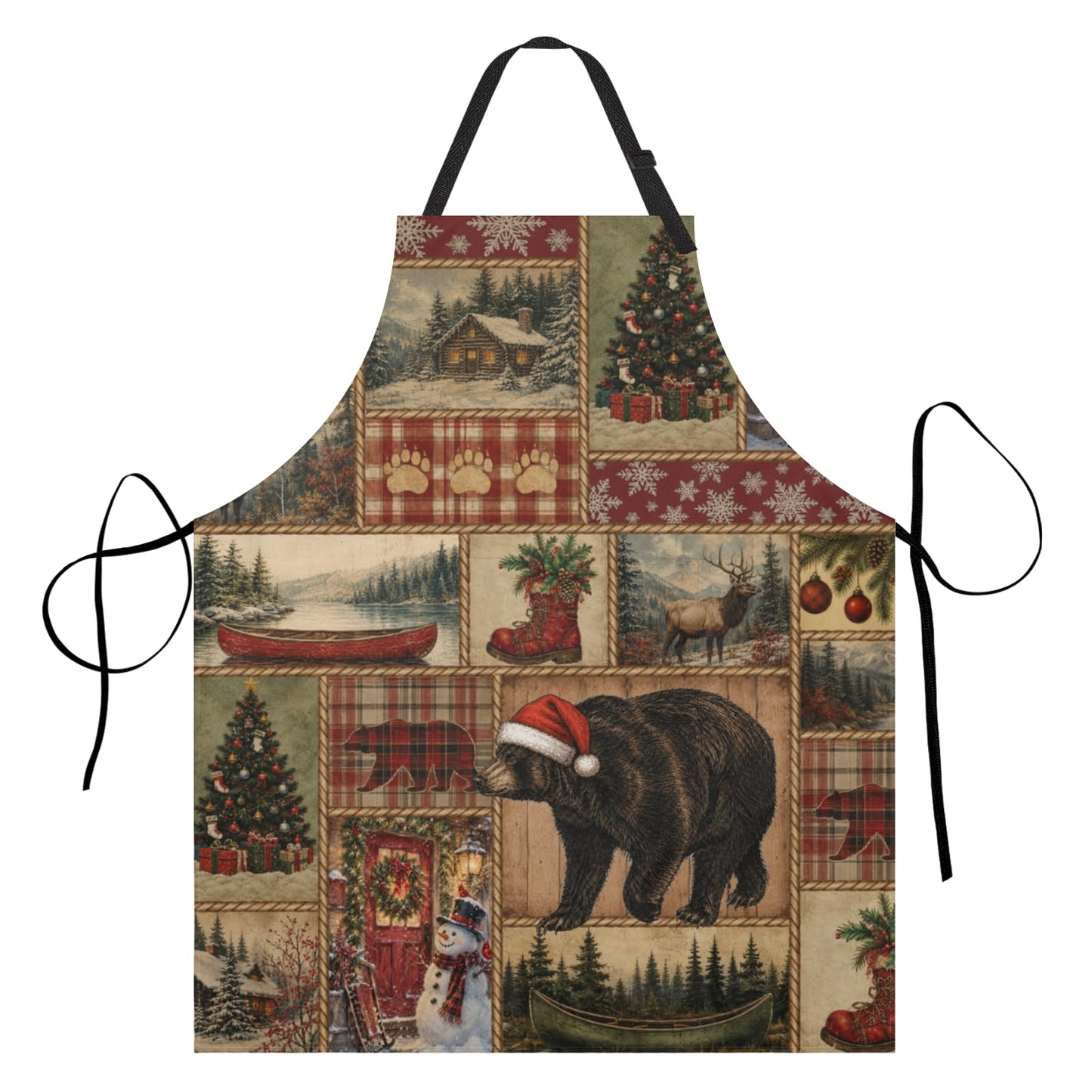 Art Apron with Pocket for Women Men | Kitchen Aprons Chef Apron for Cooking Baking BBQ Painting Gardening BST202