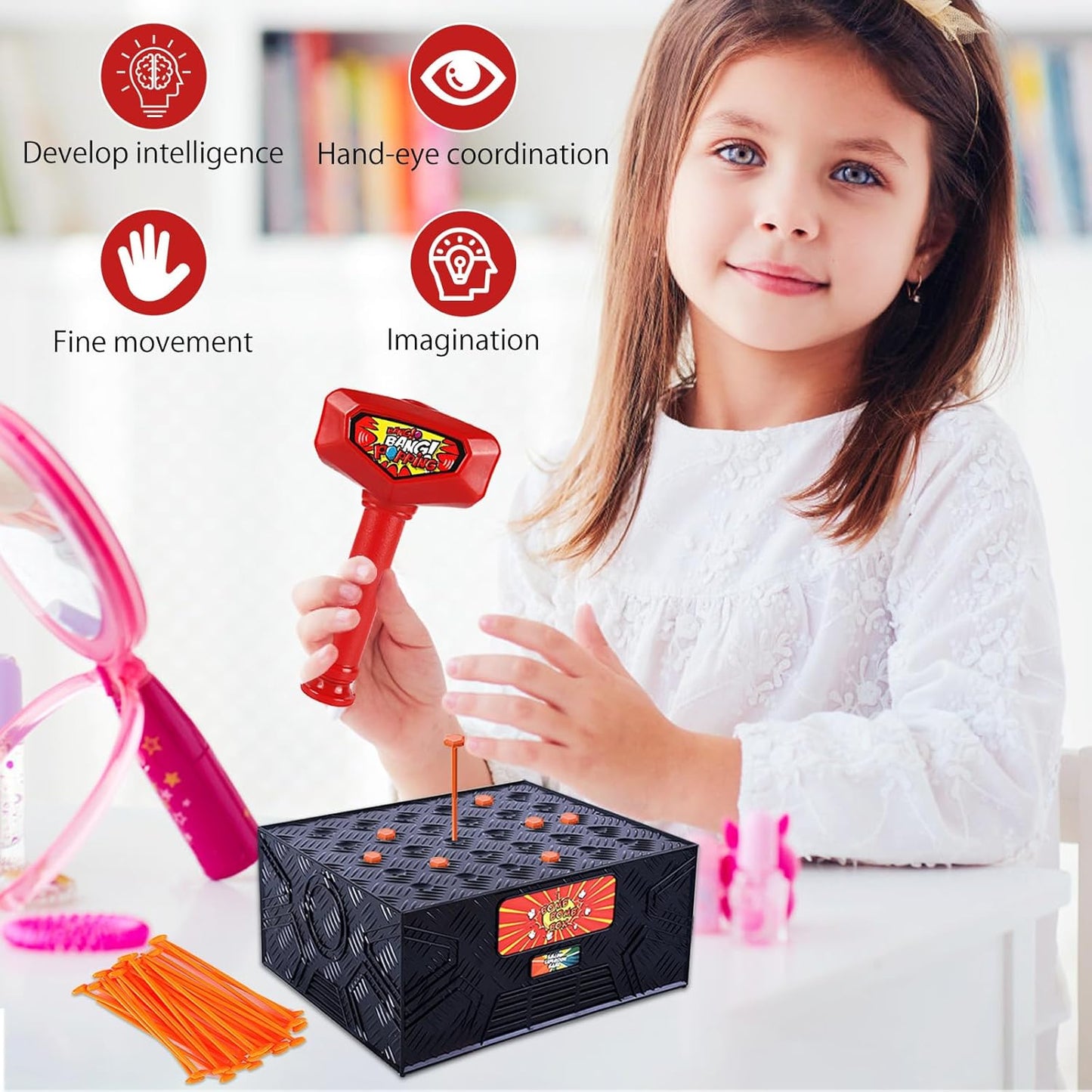 CHOWONE Balloon Game Fun Board Game for Kids and Adults 60