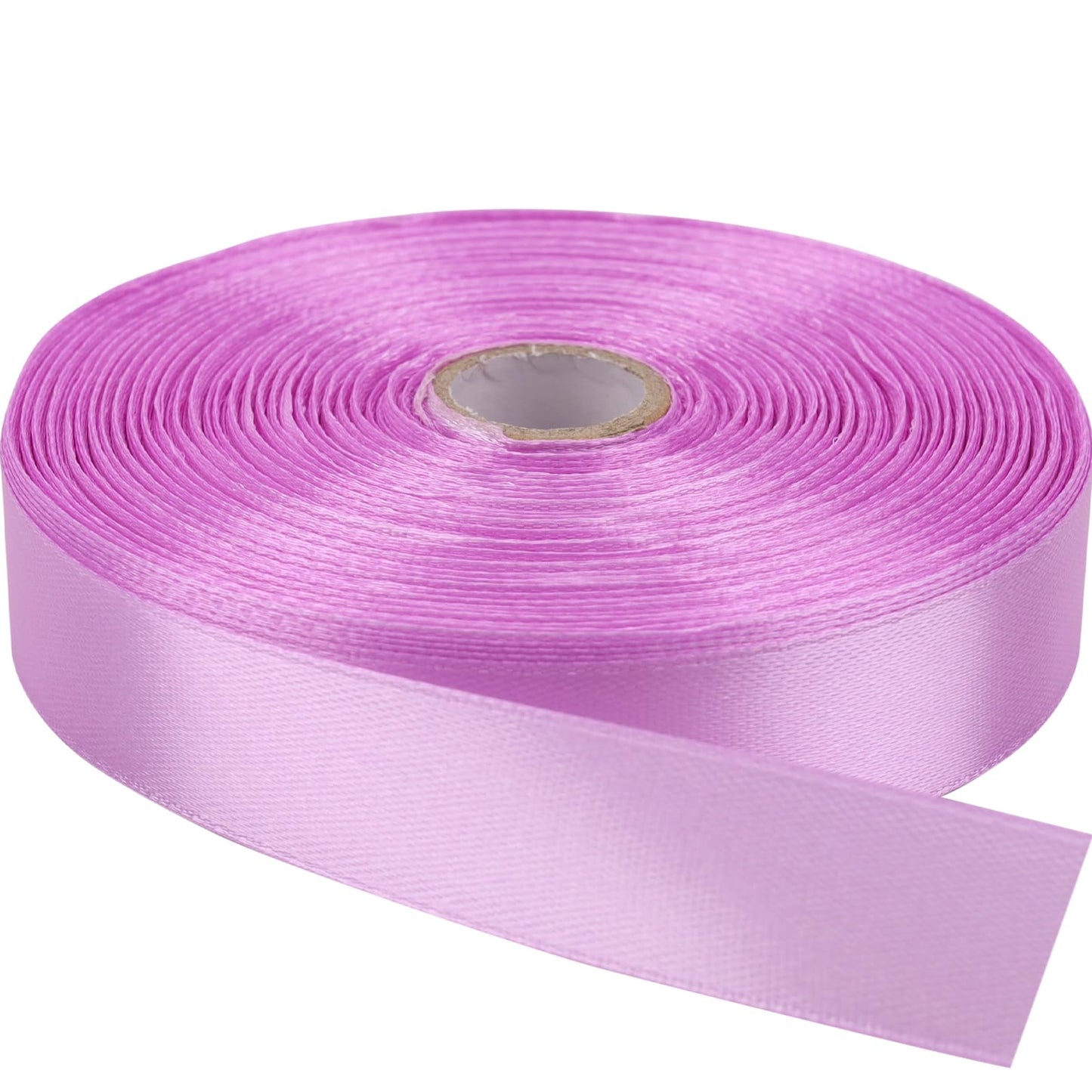 Single-Faced Sash Pink Ribbon - 1/2 Inch x 50 Yards Bulk Roll - Decorative Gift Wrapping, Crafting, Hair Bows, Wedding Party Decorations BST220