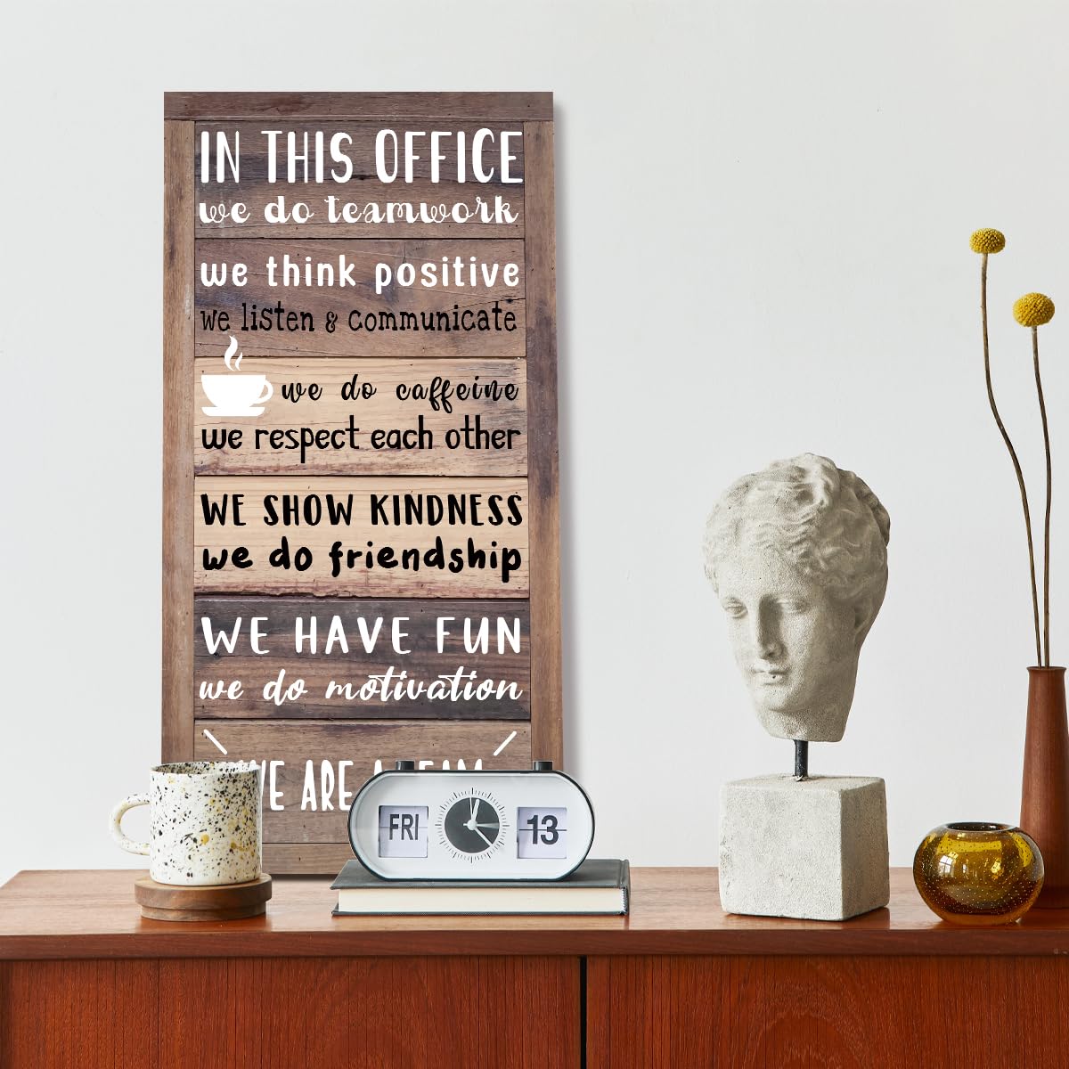 Rustic & Funny Bathroom Signs - Western & Farmhouse Bathroom Rules Wall Decor E1 BST202