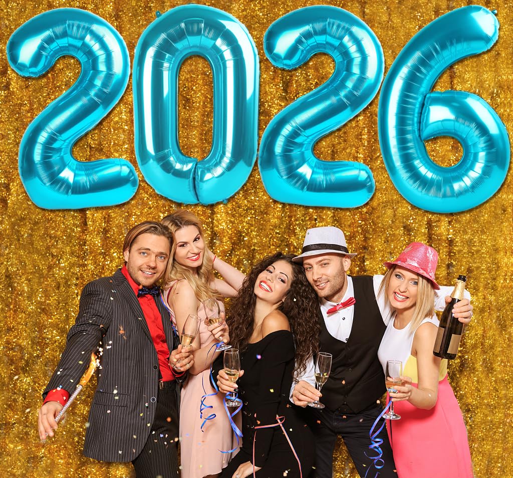 Light Brown 2026 Number Balloon, Light Brown Number Balloons 40 Inch, 2026 Balloon Birthday Decorations, 2026 Birthday Party Supplies, 2026 Graduation Party Favors, Class of 2026 Decorations BST326L