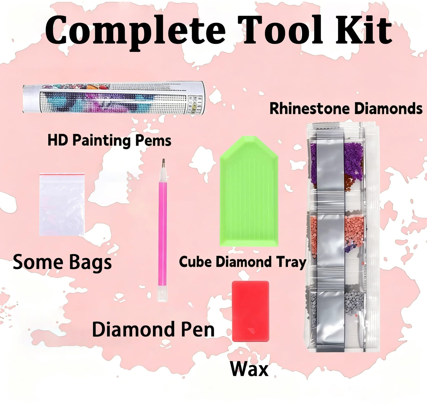 ArtIgle 5D Diamond Painting Kits for Adults, Ancient Sphinx Full Round Drills Gem Diamond Dots, Diamond Dot Art for Adults Beginners Clearance Home Wall Art Decor, 13.78 X 13.78 inch BST220