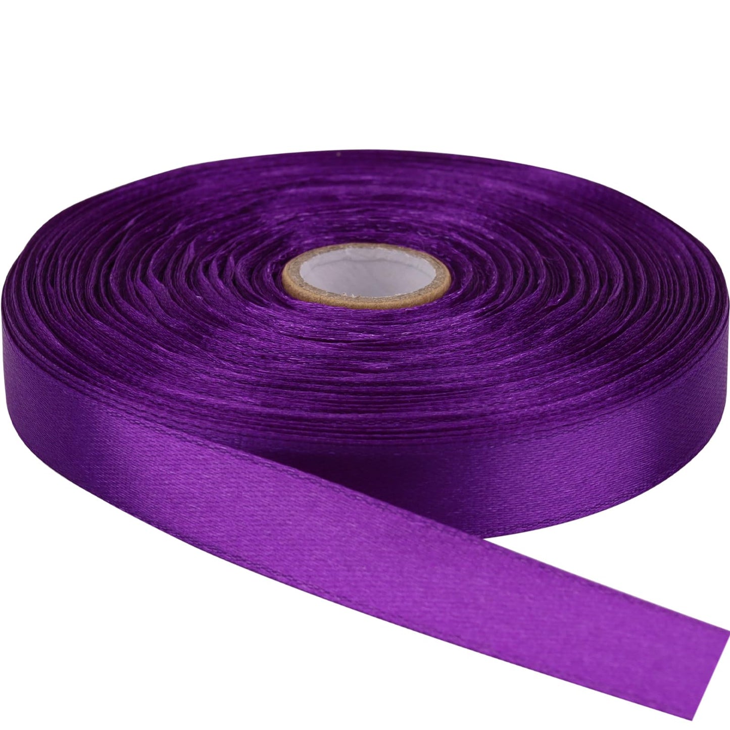 Single-Faced Sash Pink Ribbon - 1/2 Inch x 50 Yards Bulk Roll - Decorative Gift Wrapping, Crafting, Hair Bows, Wedding Party Decorations BST220