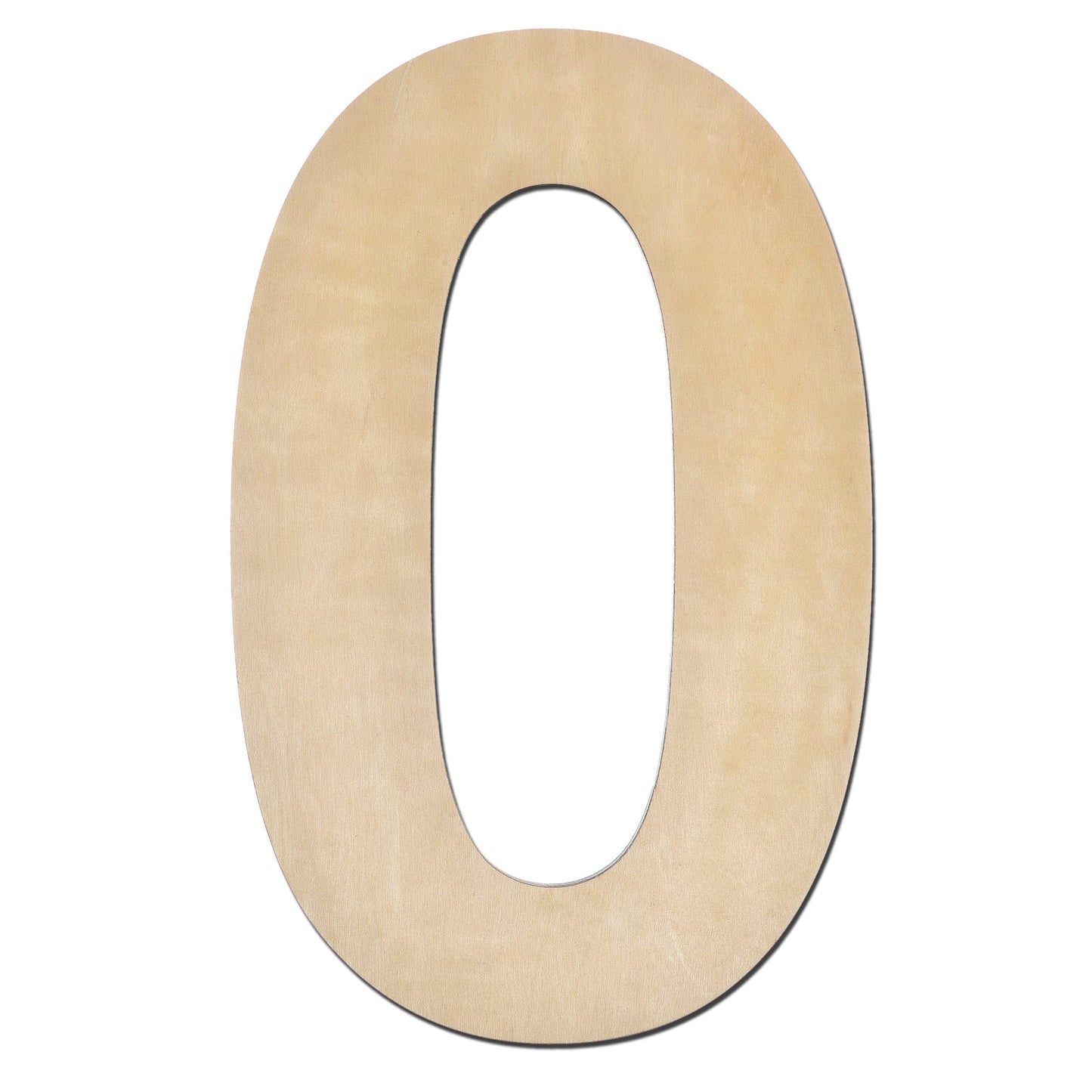 12 Inch Wooden Letter X, 1/4 Inch Thick Large Unfinished Wood Letter for Home Wall Decor, DIY Crafts BST220