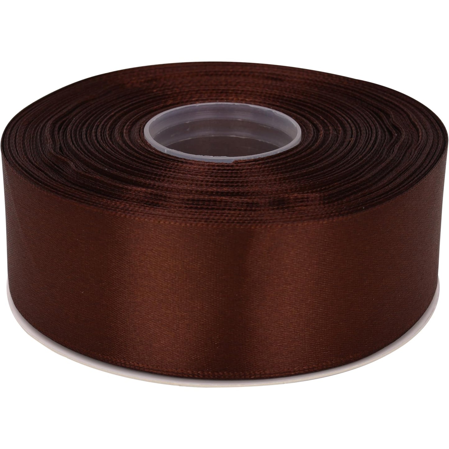 1-1/2 Inch Single Face Polyester Ribbon, 50 Yards Bulk Roll (Orange)–Wrinkle-Resistant Craft Ribbon for Gift Wrapping, Wedding Decor, DIY Projects BST220