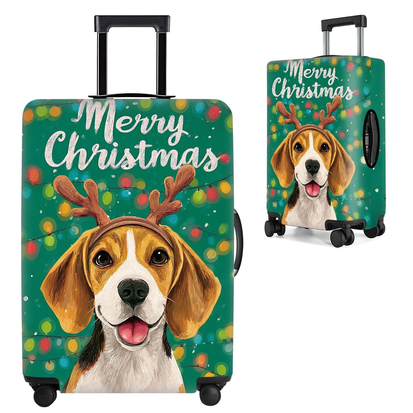 Colorful Abstract Art Luggage Cover – Vibrant Woman Face Design Suitcase Protector – Fits 32 to 34 Inch Travel Luggage,XL BST202