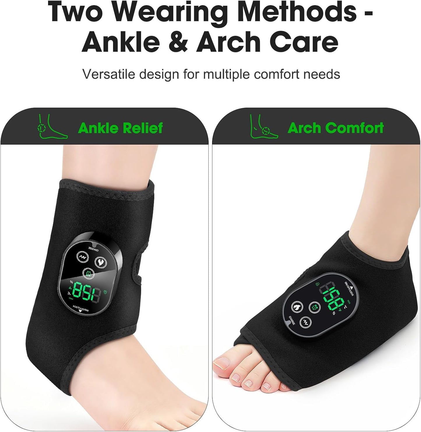 Cordless Ankle Massager for Pain Relief 40