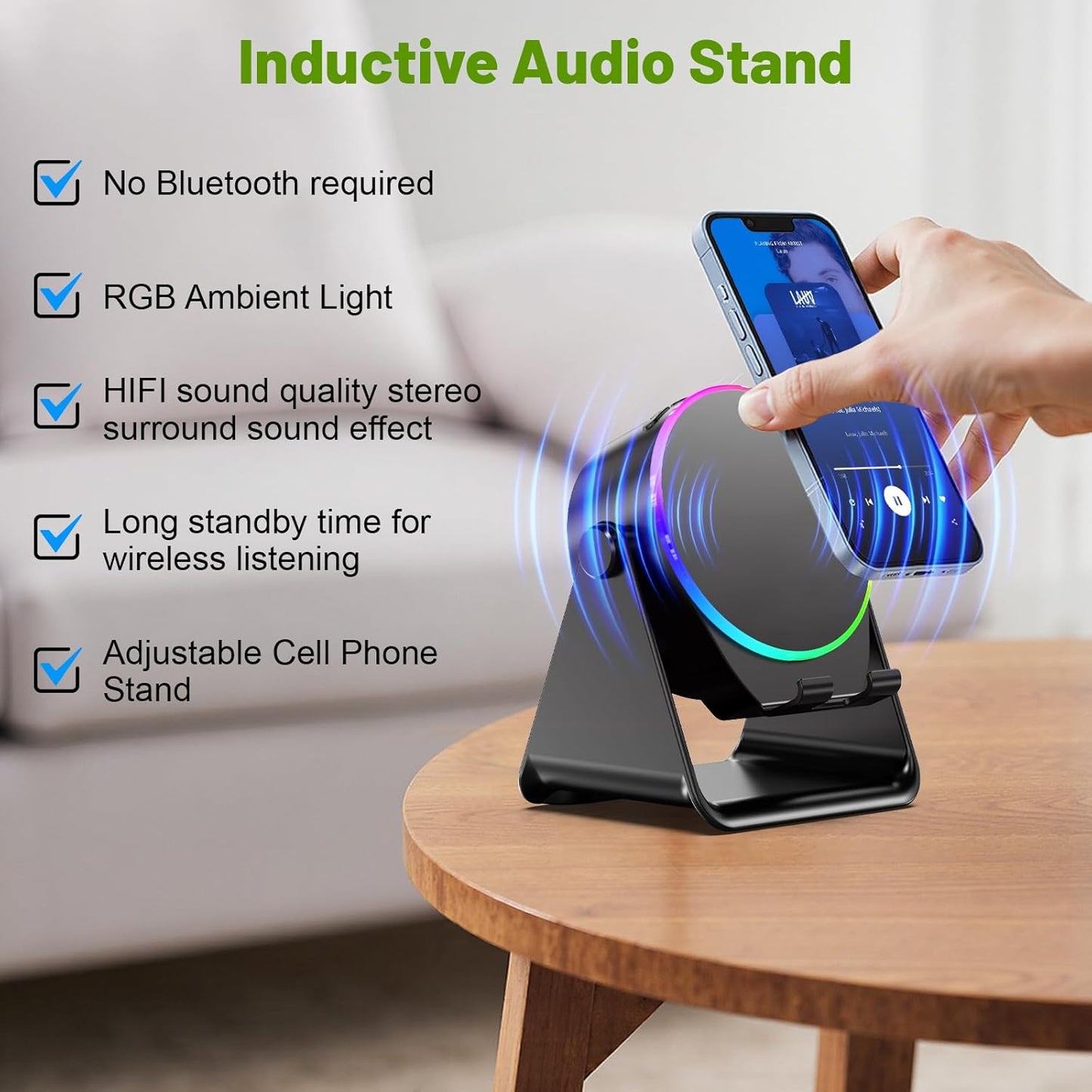 Dohelly Speaker 026 Wireless Induction Bluetooth Speaker 82