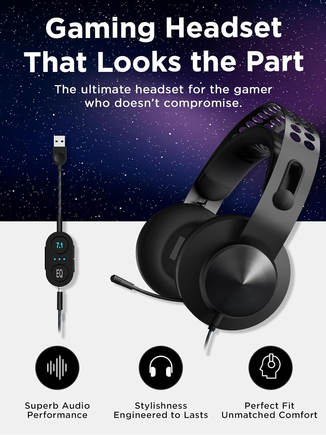 Lenovo Legion H500 PRO 7.1 Surround Sound Gaming Headset 42
