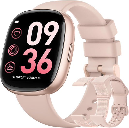 Smart Watch G59 Pink with 3 Bands 89