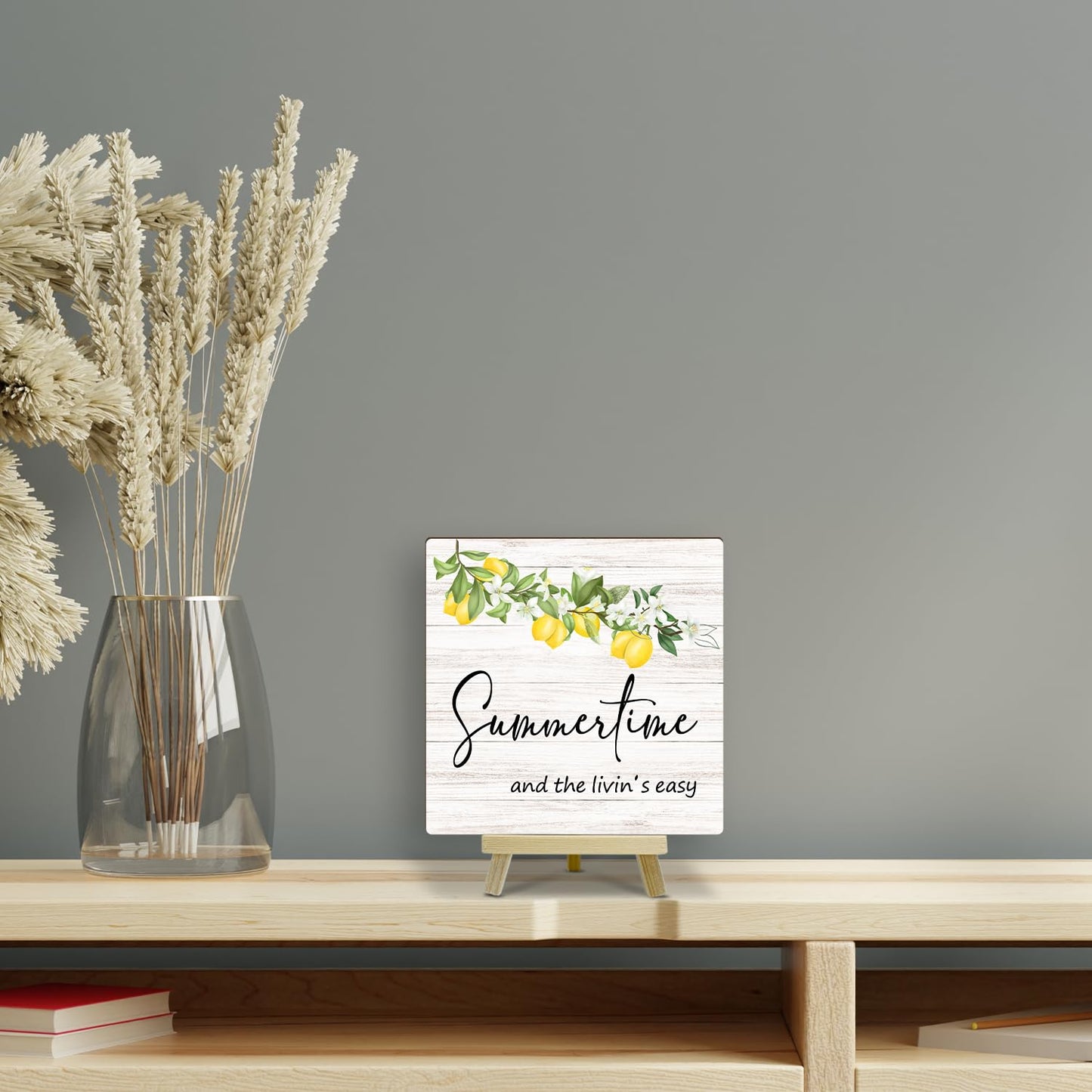 But First Cafecito Y Chisme Sign, Home Kitchen Coffee Signs Decor for Counter, Gifts for Coffee Lovers, Humor Kitchen Decorations Counter Bar Table Shelf Decor - 43 WN420