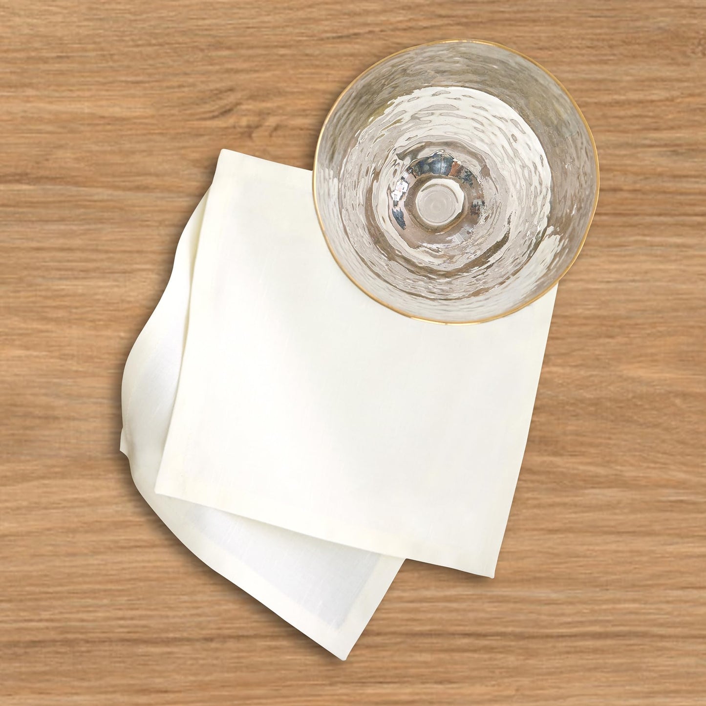 Solino Home Cotton Linen Cocktail Napkins Black, Dru 6 x 6 in, Set of 12 | Small Cloth Napkins for cocktails, coasters and appetizer serving | soft cotton linen weave, artisan crafted | fully washable BST326SOLH