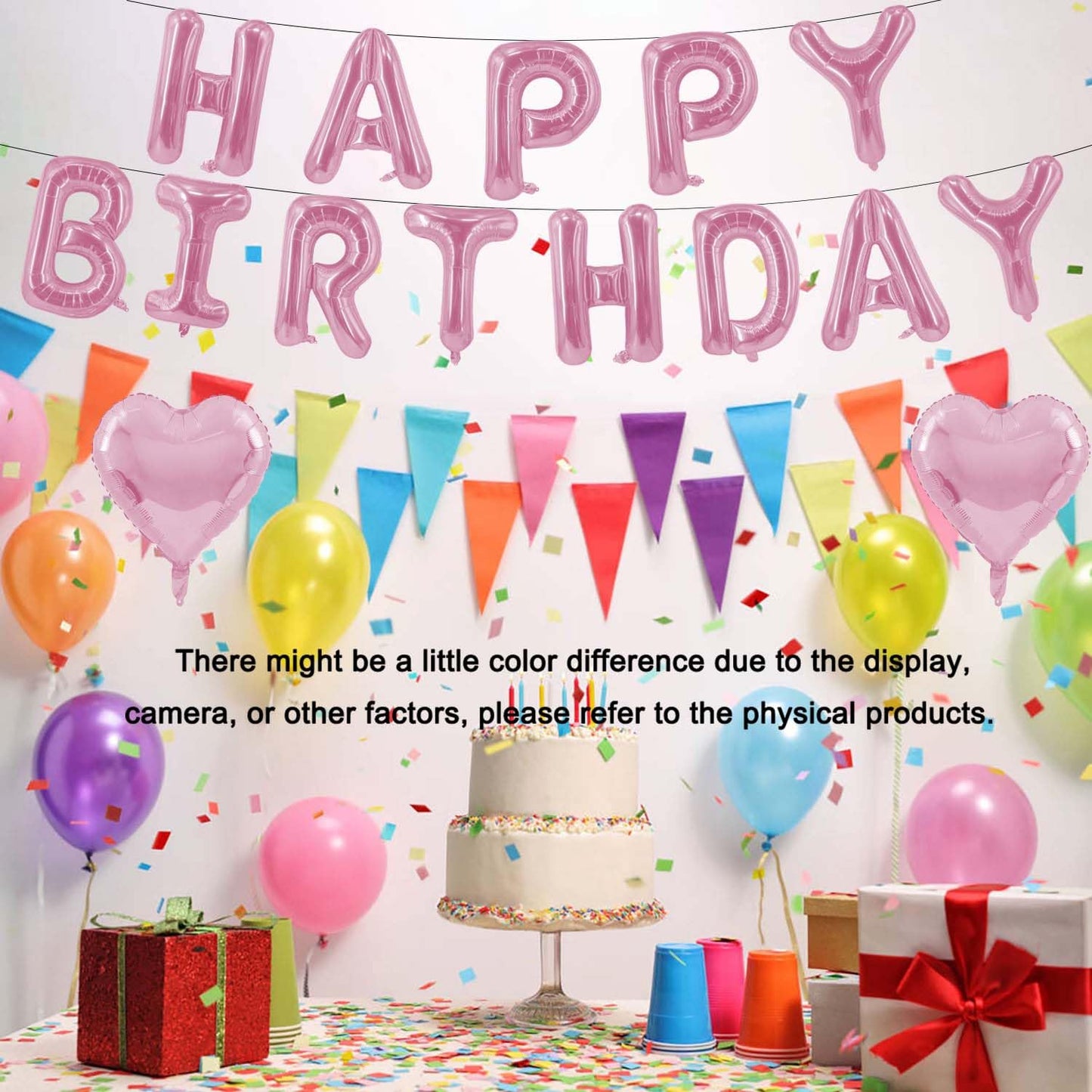 Green Happy Birthday Balloons Banner Foil Balloons Letters Banner Balloon for Green Themed Party Decoration Supplies Christmas Birthday Decoration Decor Ballons Arch Kits Party Balloon Set 15pcs BST326L