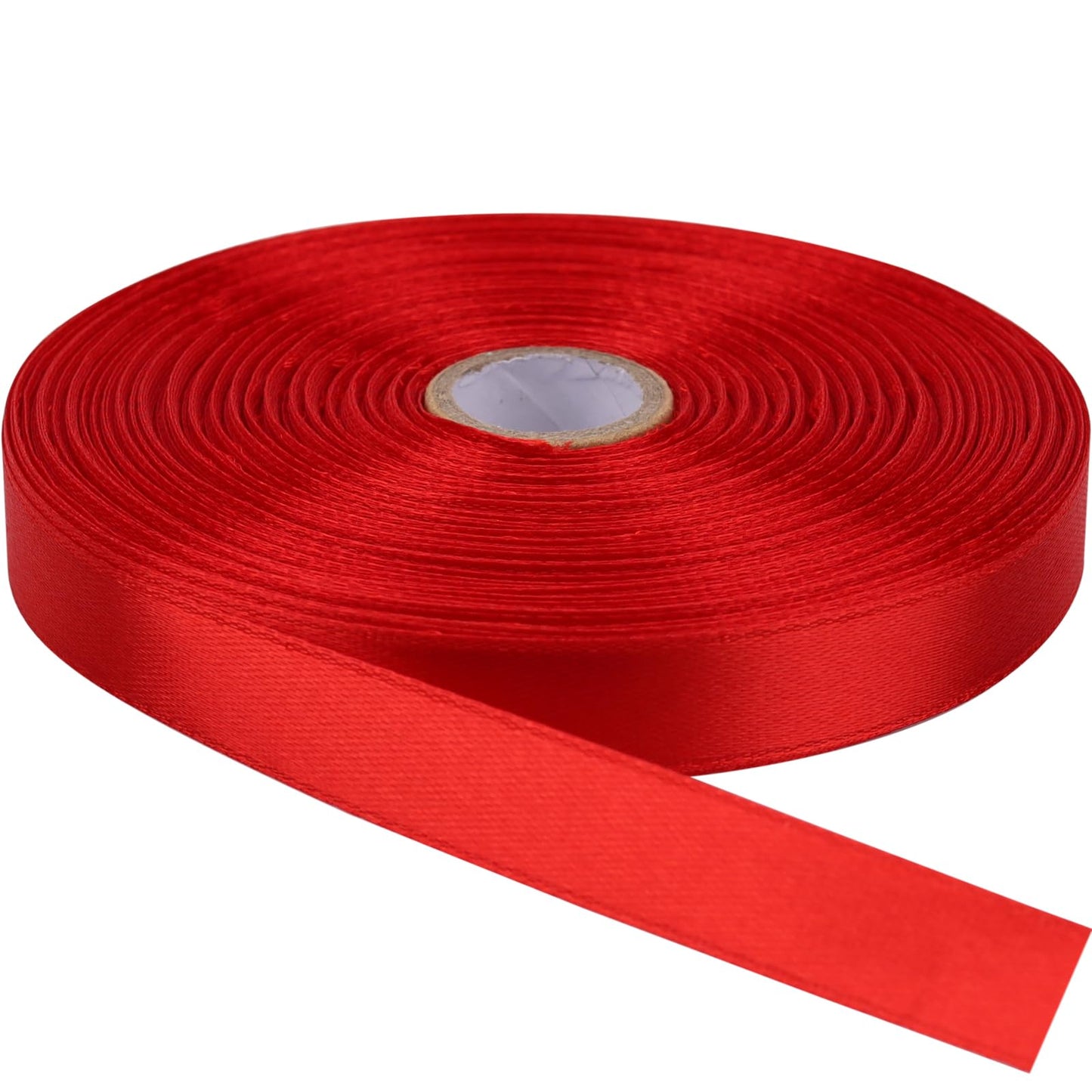 Single-Faced Sash Pink Ribbon - 1/2 Inch x 50 Yards Bulk Roll - Decorative Gift Wrapping, Crafting, Hair Bows, Wedding Party Decorations BST220