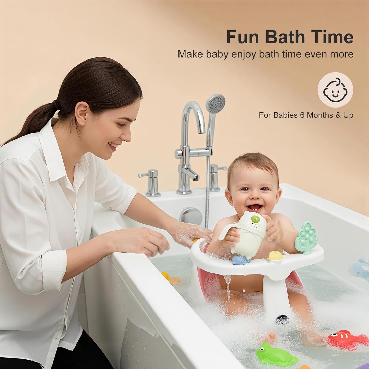 Baby Bath Seat for Babies 6 Months & Up 52