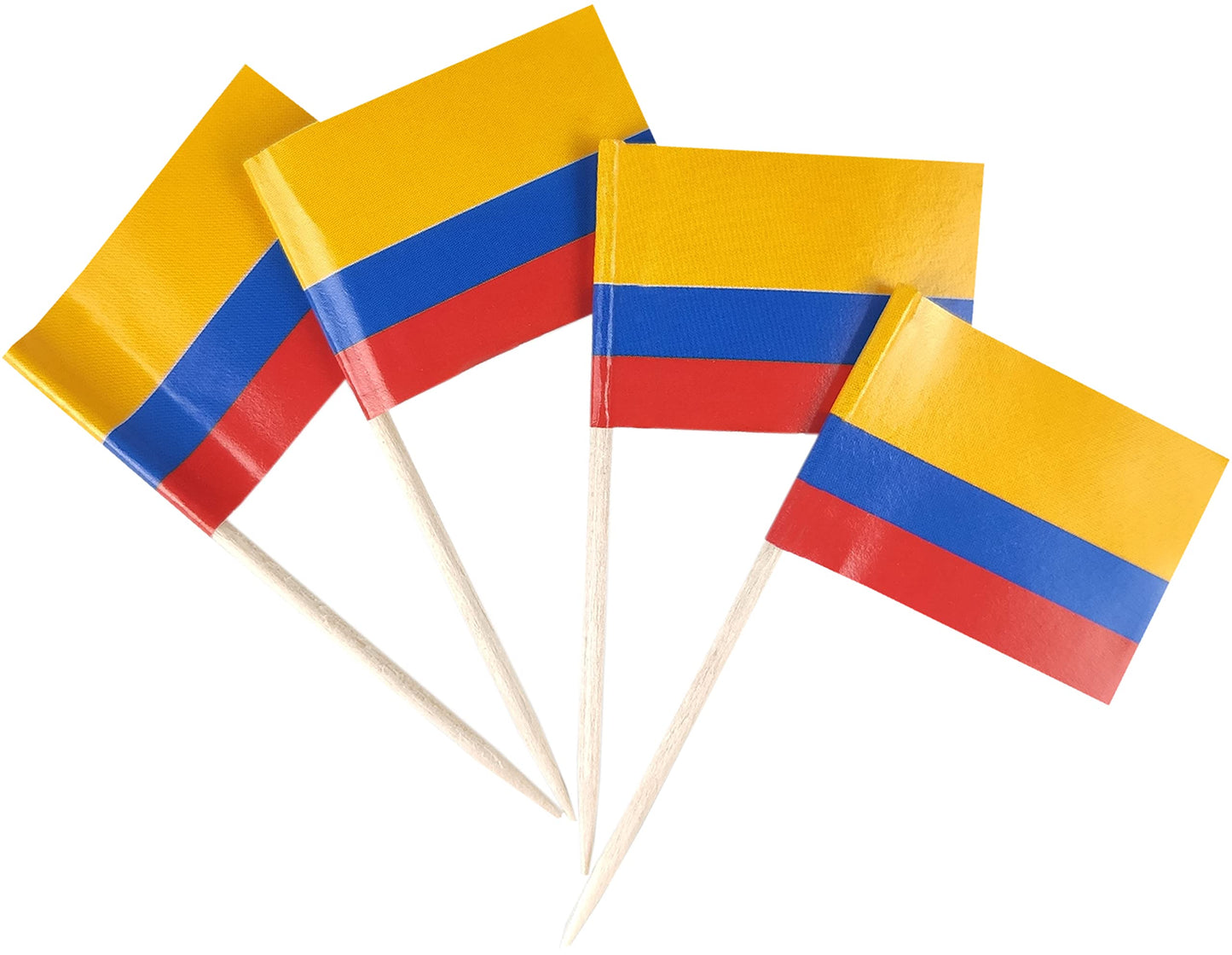 JBCD Mexico Toothpick Flag Mexican Mini Small Cupcake Topper Flags, 200pcs BST220