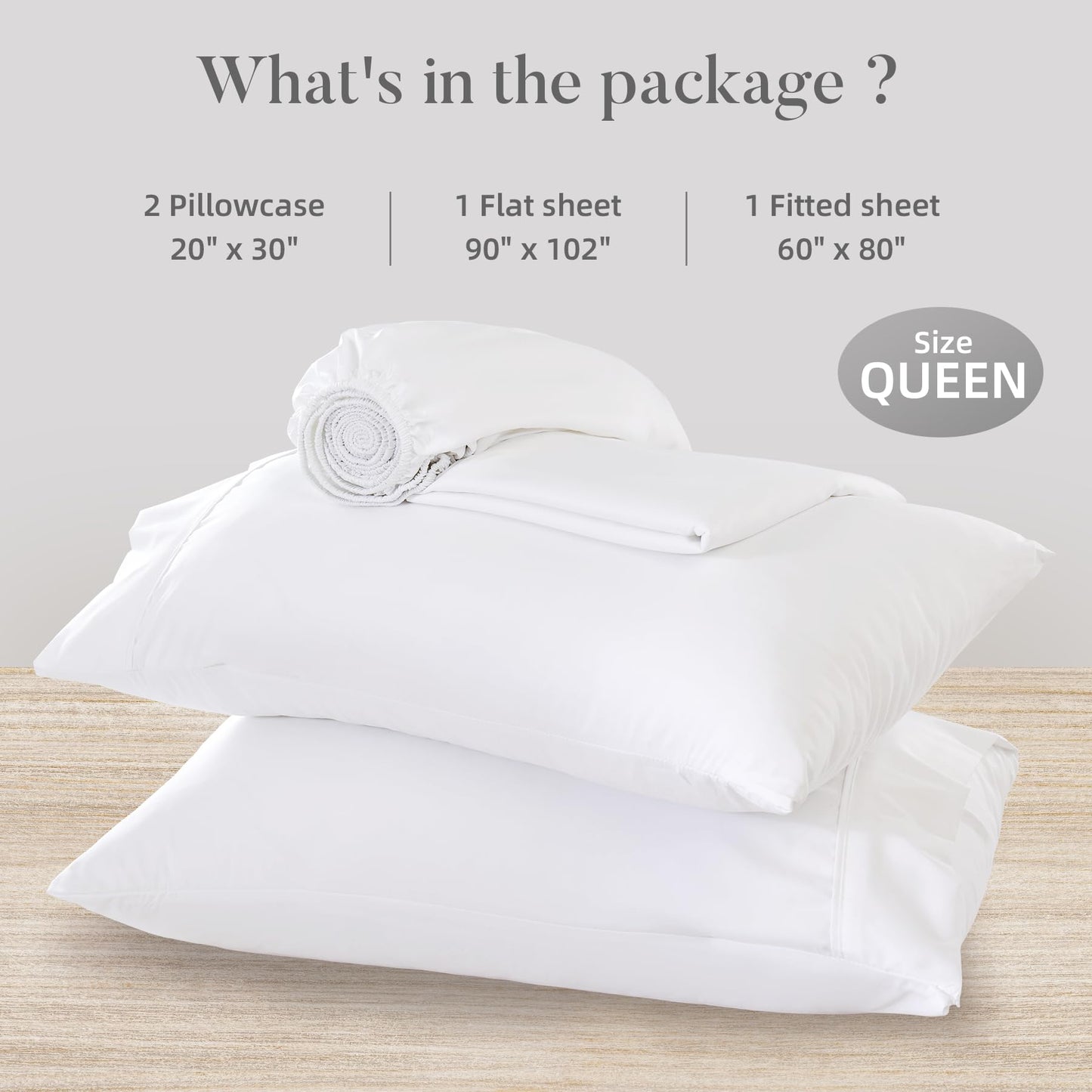 4 Piece Twin Size Sheet - Cooling Bed Sheets Set, Blend Rayon Derived from Bamboo, Breathable Soft Hotel Luxury Bedding & Pillowcases, Silky Fit 16 inch Extra Deep Pocket, Oeko-Tex - Olive Green BST326H