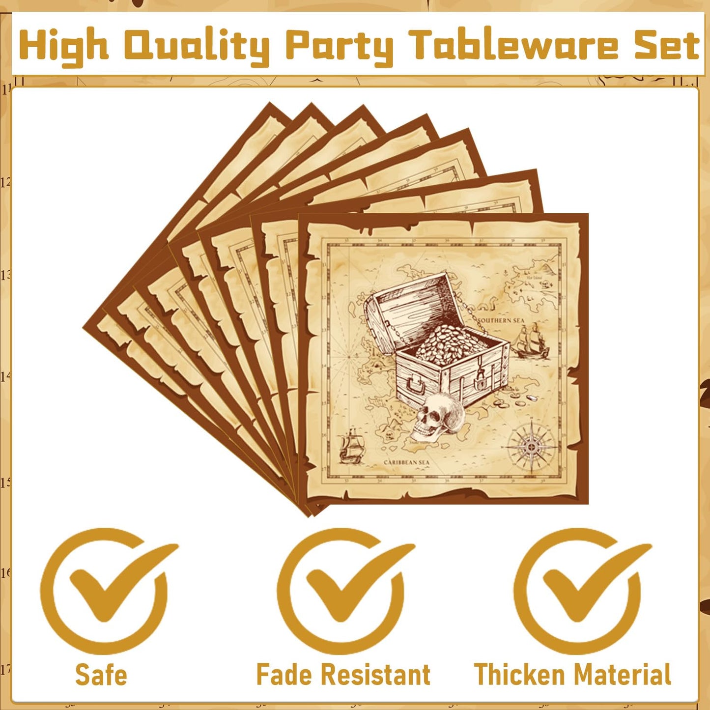 Gameza July Christmas Party Decorations Tableware, 96PCS There's Some Hohoho's in July Disposable Paper Plates and Napkins Decoration, Summer Xmas Beach Forks Decor Supplies Serves 24 BST220