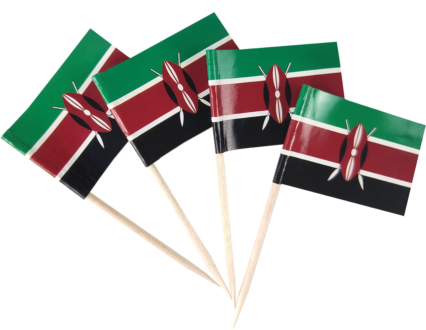 JBCD Mexico Toothpick Flag Mexican Mini Small Cupcake Topper Flags, 200pcs BST220