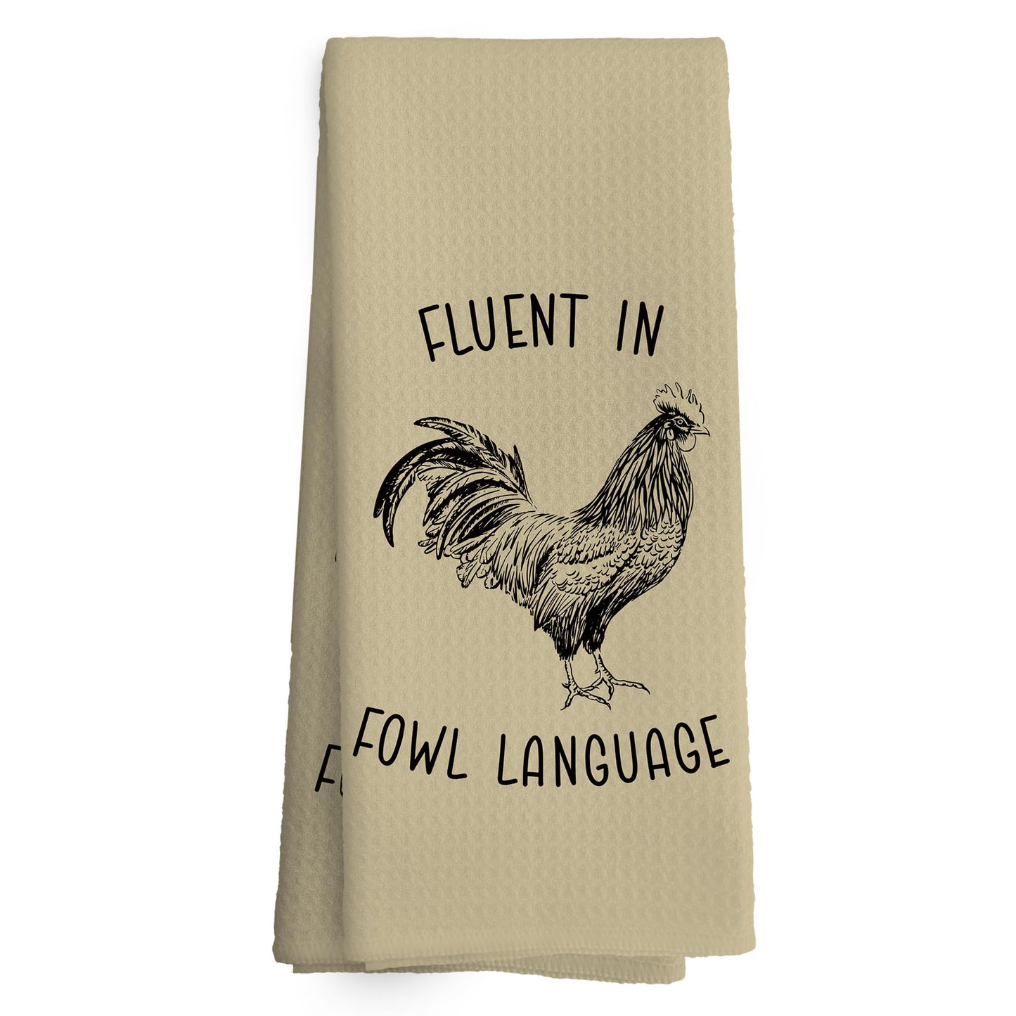 Funny Kitchen Towels Dish Towel Dishcloth 16x24 Inches, Funny Dish Towels with Sayings Towel Decorative Absorbent Hand Tea Towels for Kitchen Bathroom Decor, Humorous Gifts for Women Men BST326L