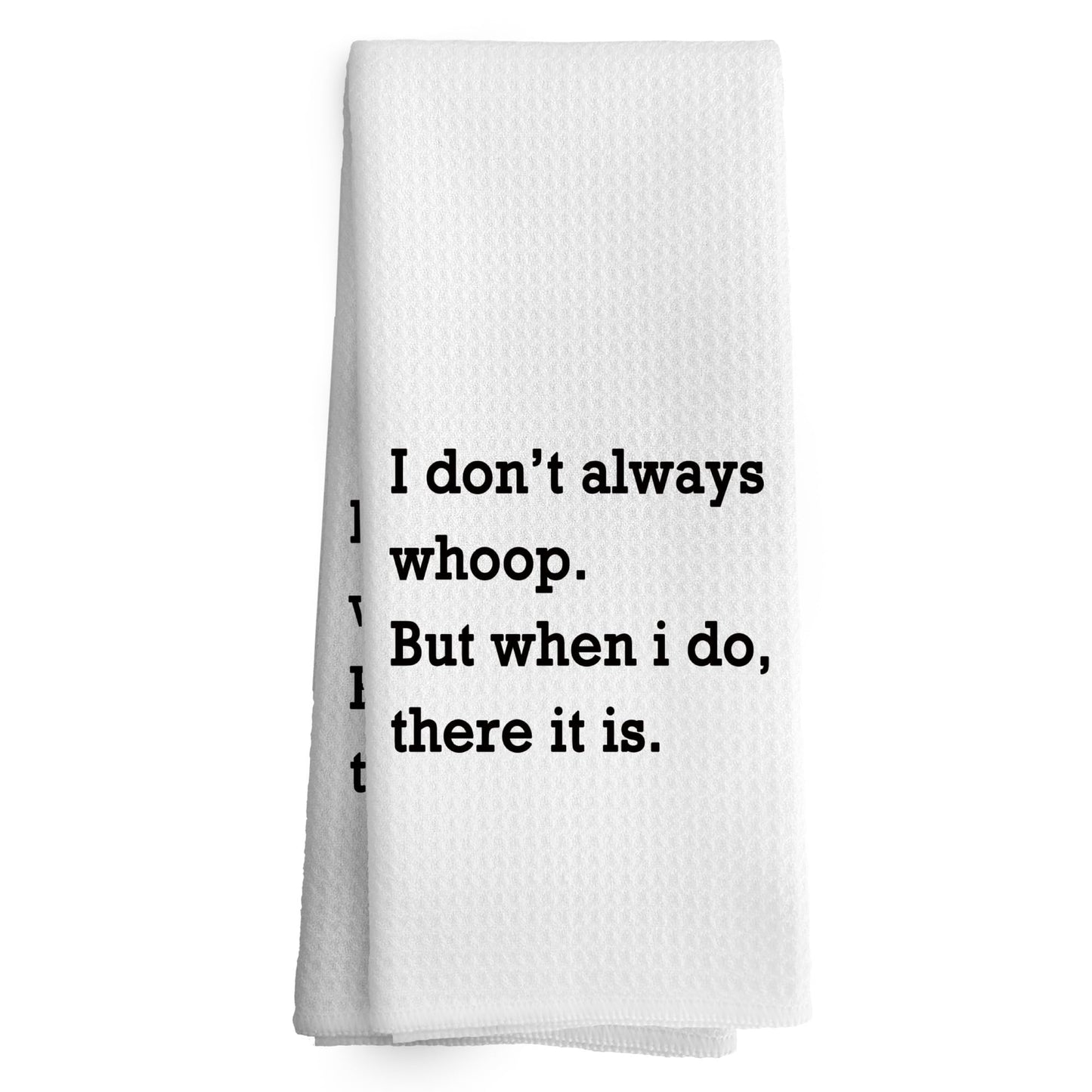 Funny Kitchen Towels Dish Towel Dishcloth 16x24 Inches, Funny Dish Towels with Sayings Towel Decorative Absorbent Hand Tea Towels for Kitchen Bathroom Decor, Humorous Gifts for Women Men BST326L