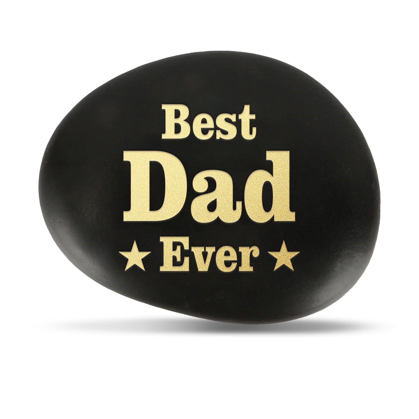 Dad Fathers' Day Gift for Father Daddy Best Dad Ever Rock Engraved Pebble Gifts Birthday Father's Day Valentines Presents Ideas Decorations BST220