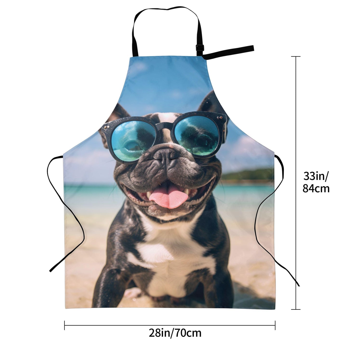 Art Apron with Pocket for Women Men | Kitchen Aprons Chef Apron for Cooking Baking BBQ Painting Gardening BST202