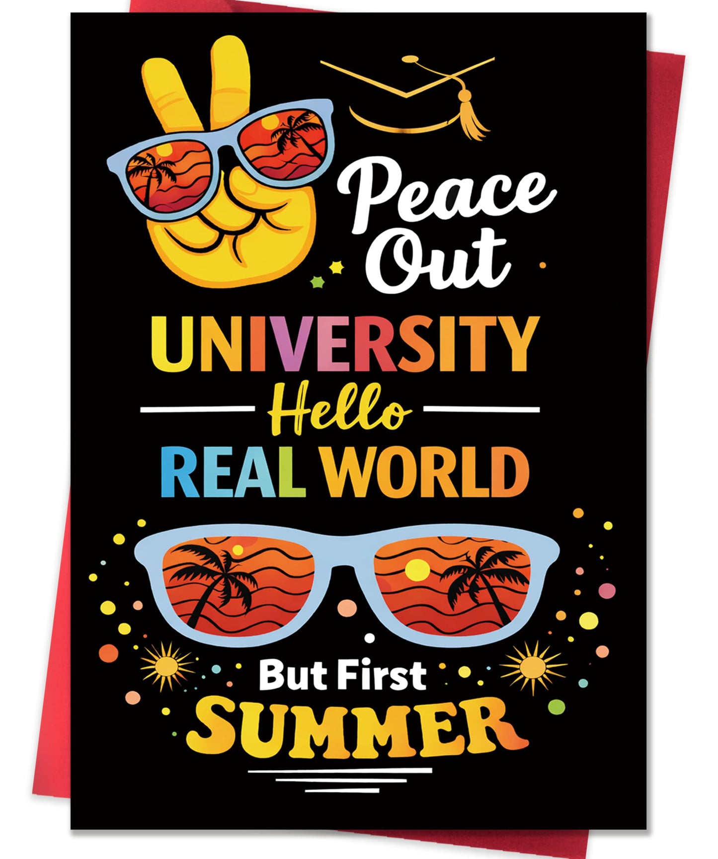 College Graduation Gifts Card for Women Men,Funny 2026 College Graduation Card Gifts Decorations for Son Daughter Granddaughter Grandson Niece Nephew Him Her BST220