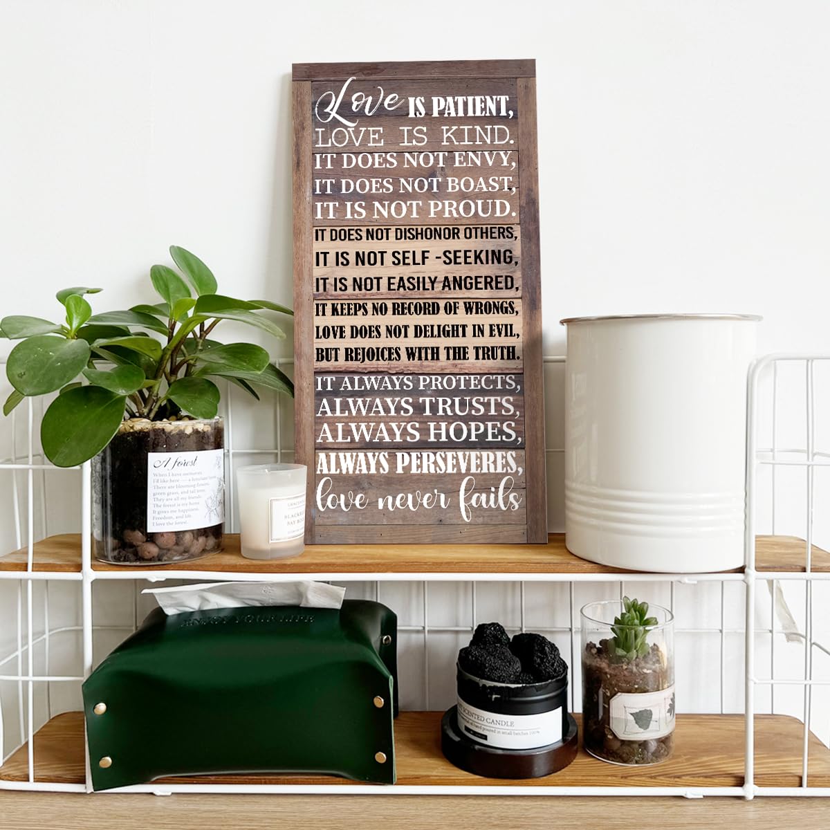 Rustic & Funny Bathroom Signs - Western & Farmhouse Bathroom Rules Wall Decor E1 BST202
