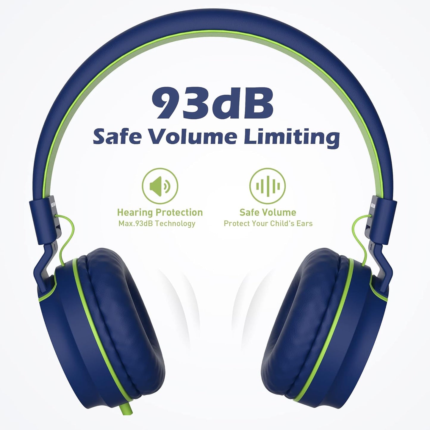 AILIHEN Kids Headphones, I35 On-Ear Headphones 60