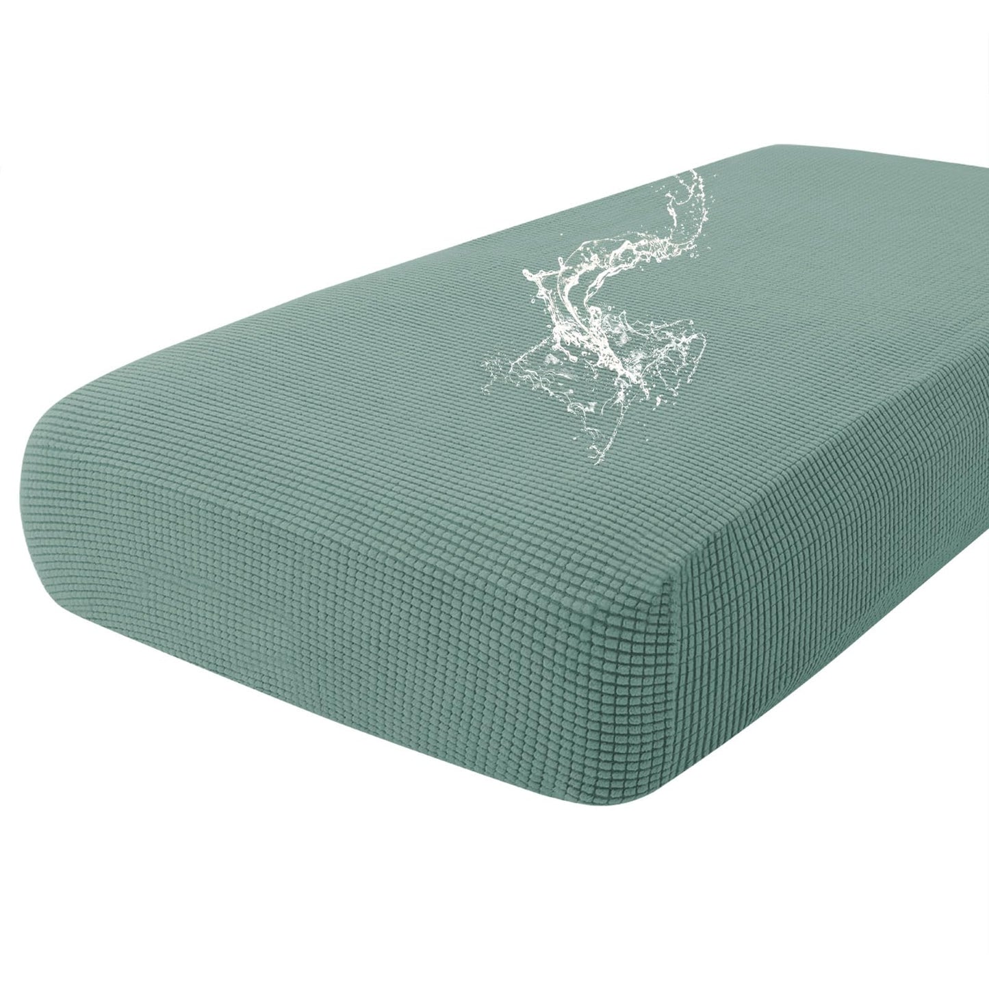 Waterproof Couch Cushion Covers for Pets, Non Slip Sofa Seat Cover | Stretch Jacquard Fabric, Elastic Bottom, Non Slip Fit, Waterproof Protection, Pet Hair Protection (1 Piece for Backrest M) BST202